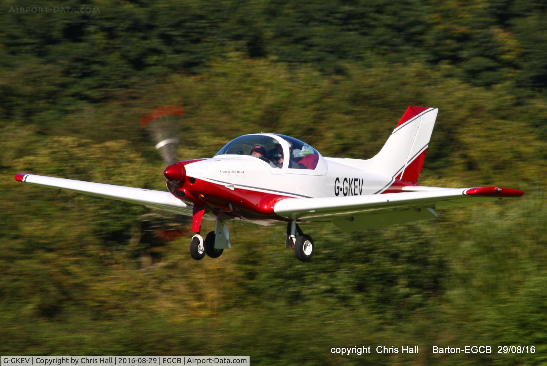 G-GKEV, 2010 Alpi Aviation Pioneer 300 Hawk C/N LAA 330A-14965, at Barton