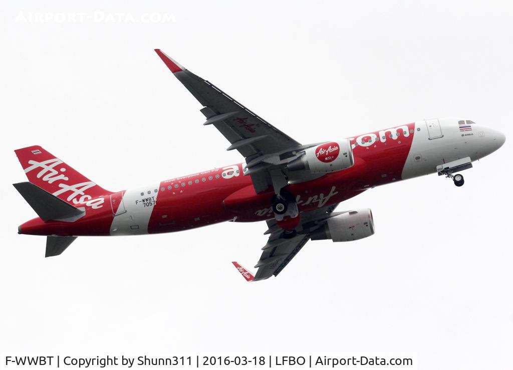 F-WWBT, 2016 Airbus A320-216 C/N 7057, C/n 7057 - To be HS-BBV