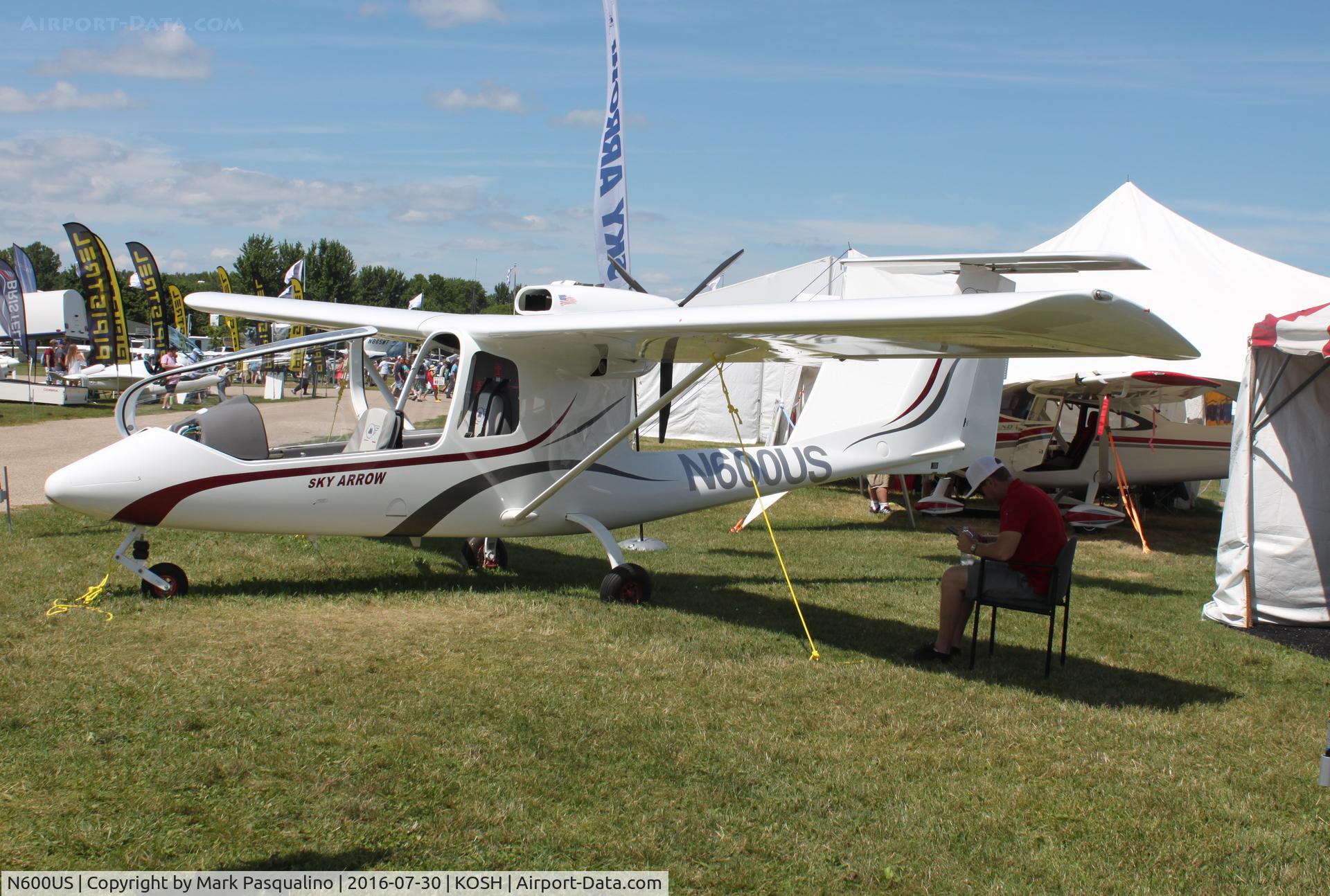 N600US, Magnaghi Aeronautica Sky Arrow LSA C/N LSA 026, Sky Arrow LSA