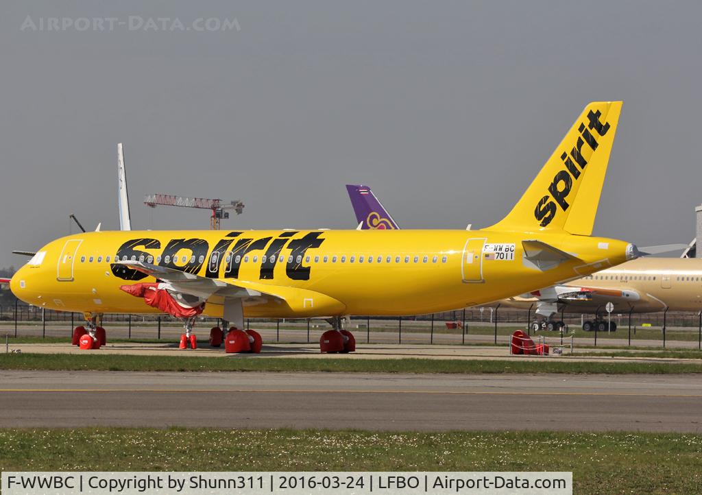 F-WWBC, 2016 Airbus A320-271N C/N 7011, C/n 7011 - To be N903NK