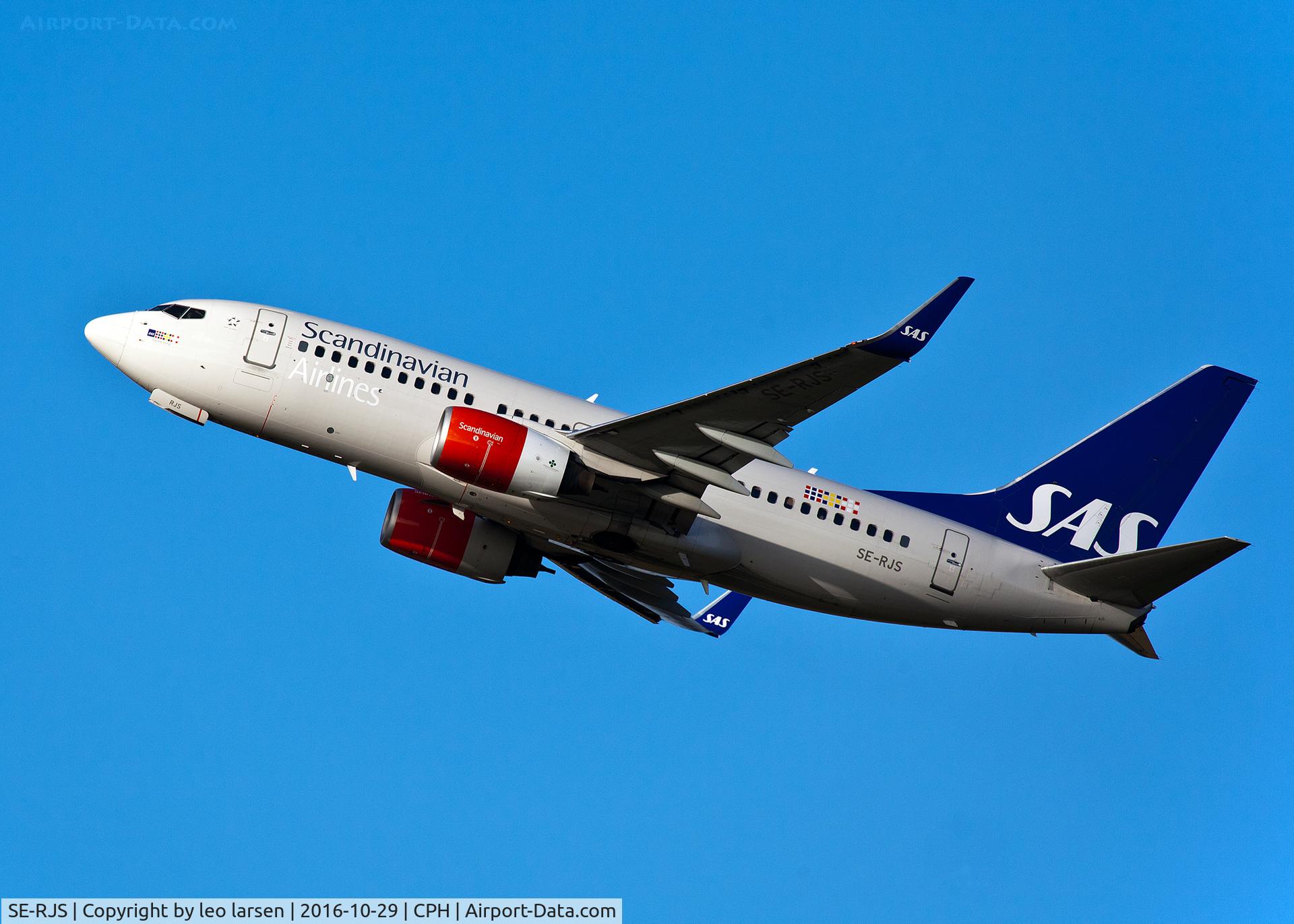 SE-RJS, 2006 Boeing 737-76N C/N 32684, Copenhagen 29.10.16