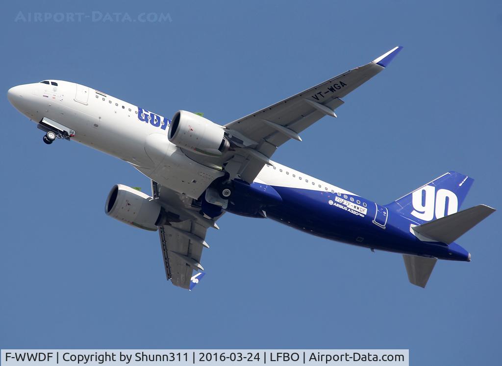 F-WWDF, 2016 Airbus A320-271N C/N 7047, C/n 7047 - To be VT-WGA