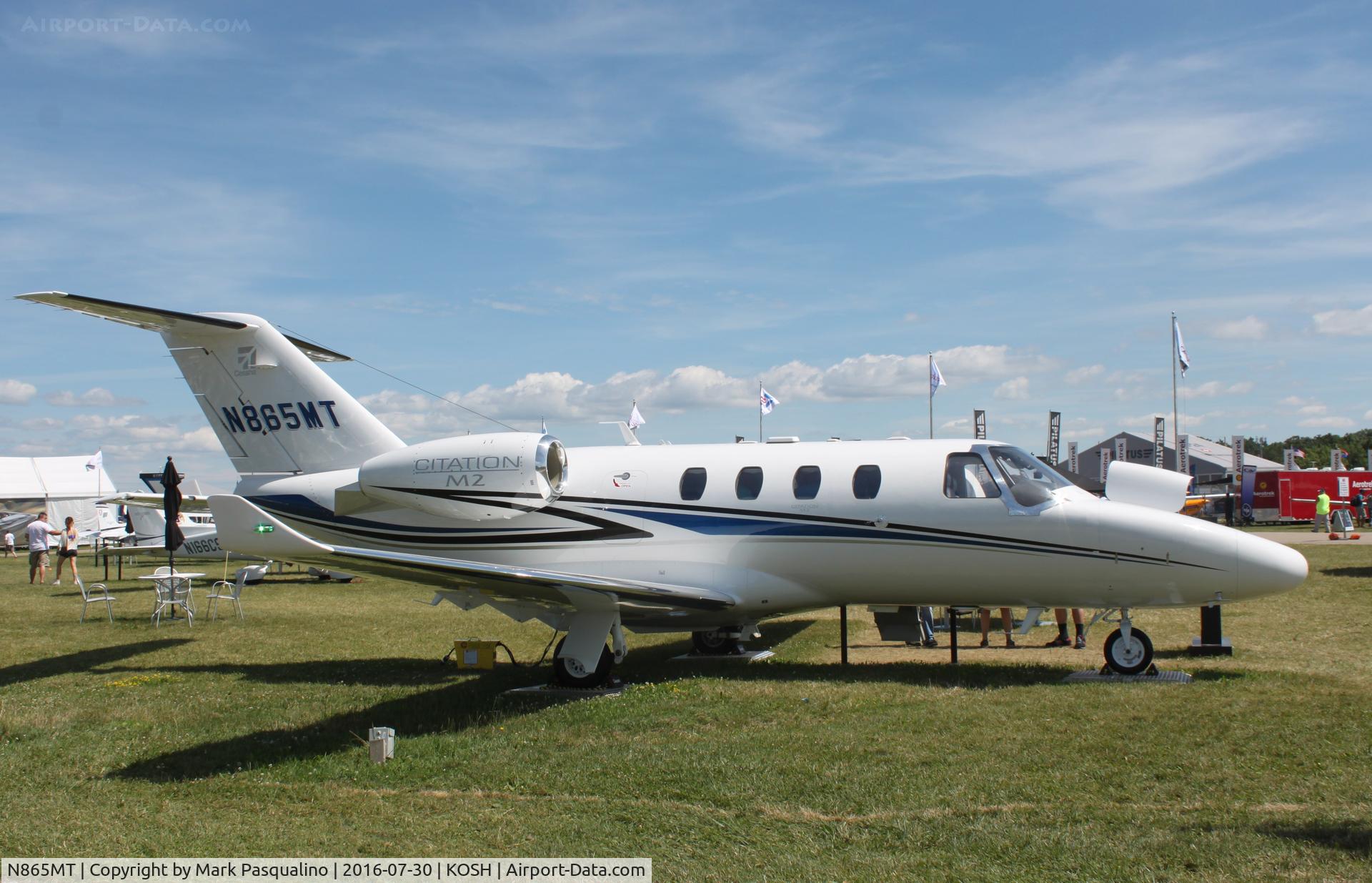N865MT, 2015 Cessna 525 Citation M2 C/N 525-0865, Cessna 525