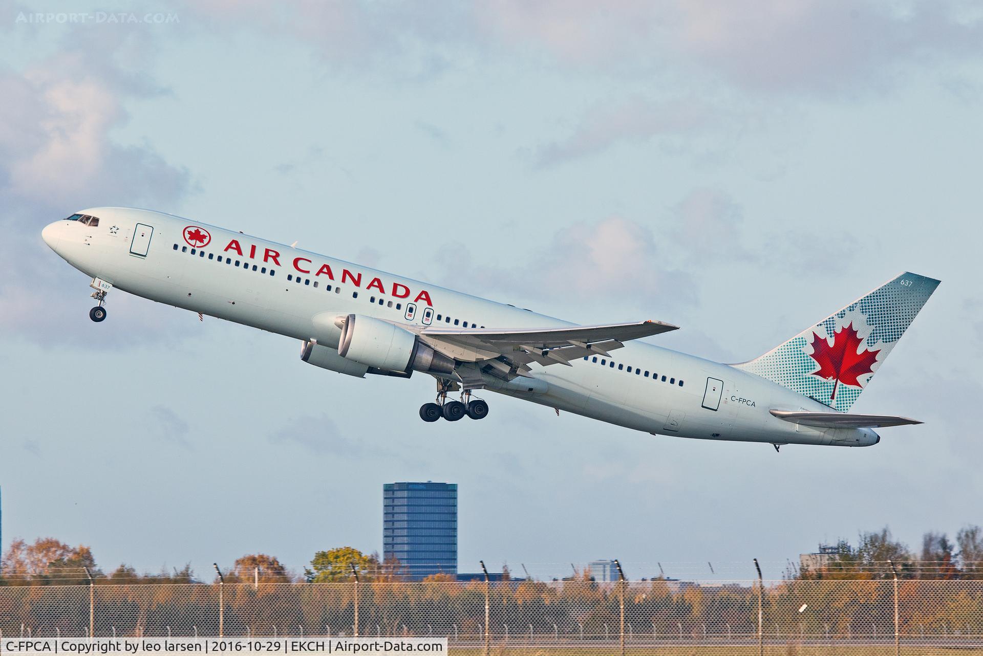 C-FPCA, 1989 Boeing 767-375 C/N 24306, Copenhagen 29.10.16