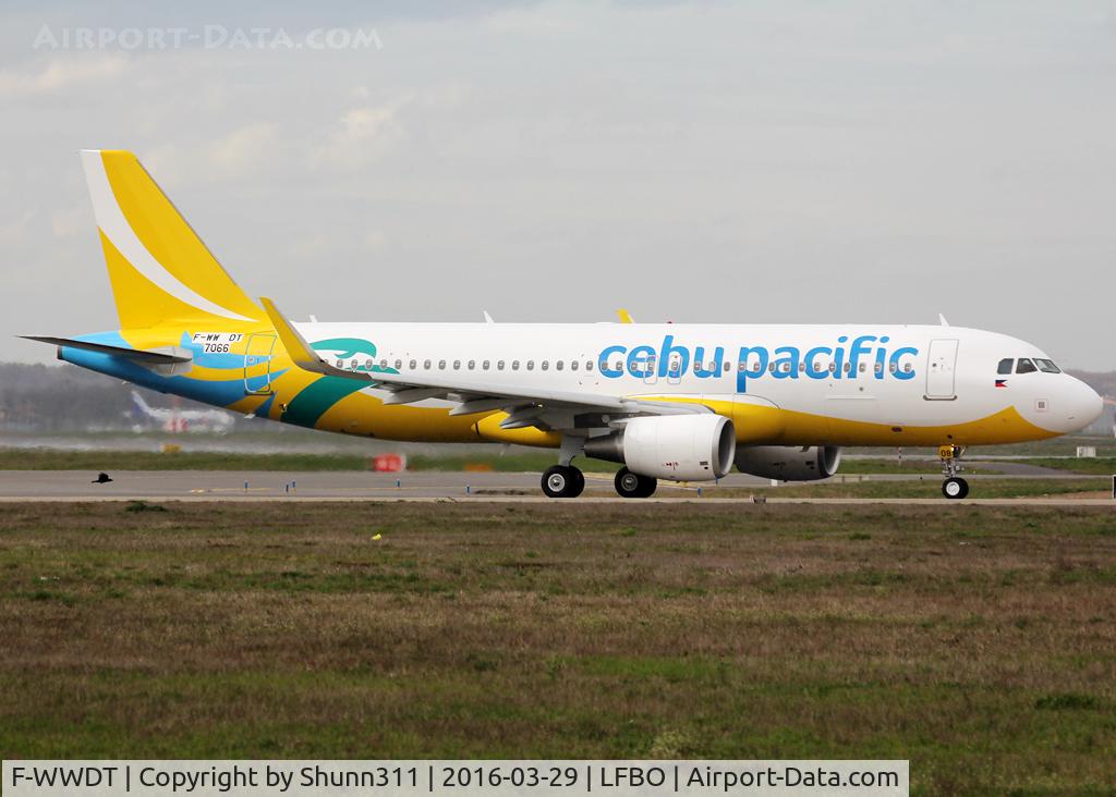 F-WWDT, 2016 Airbus A320-214 C/N 7060, C/n 7060 - To be RP-C4108