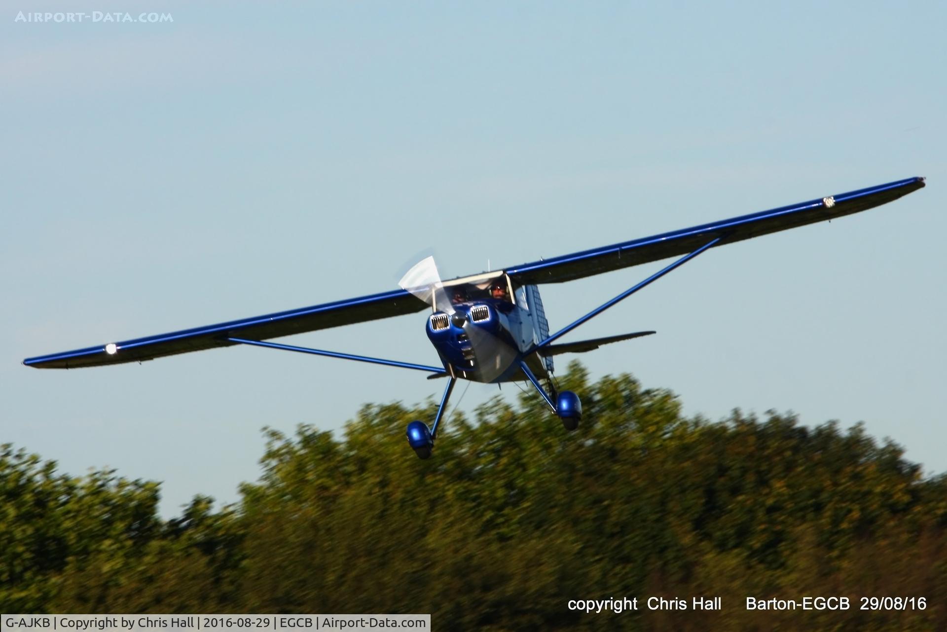 G-AJKB, 1946 Luscombe 8E Silvaire C/N 3058, at Barton