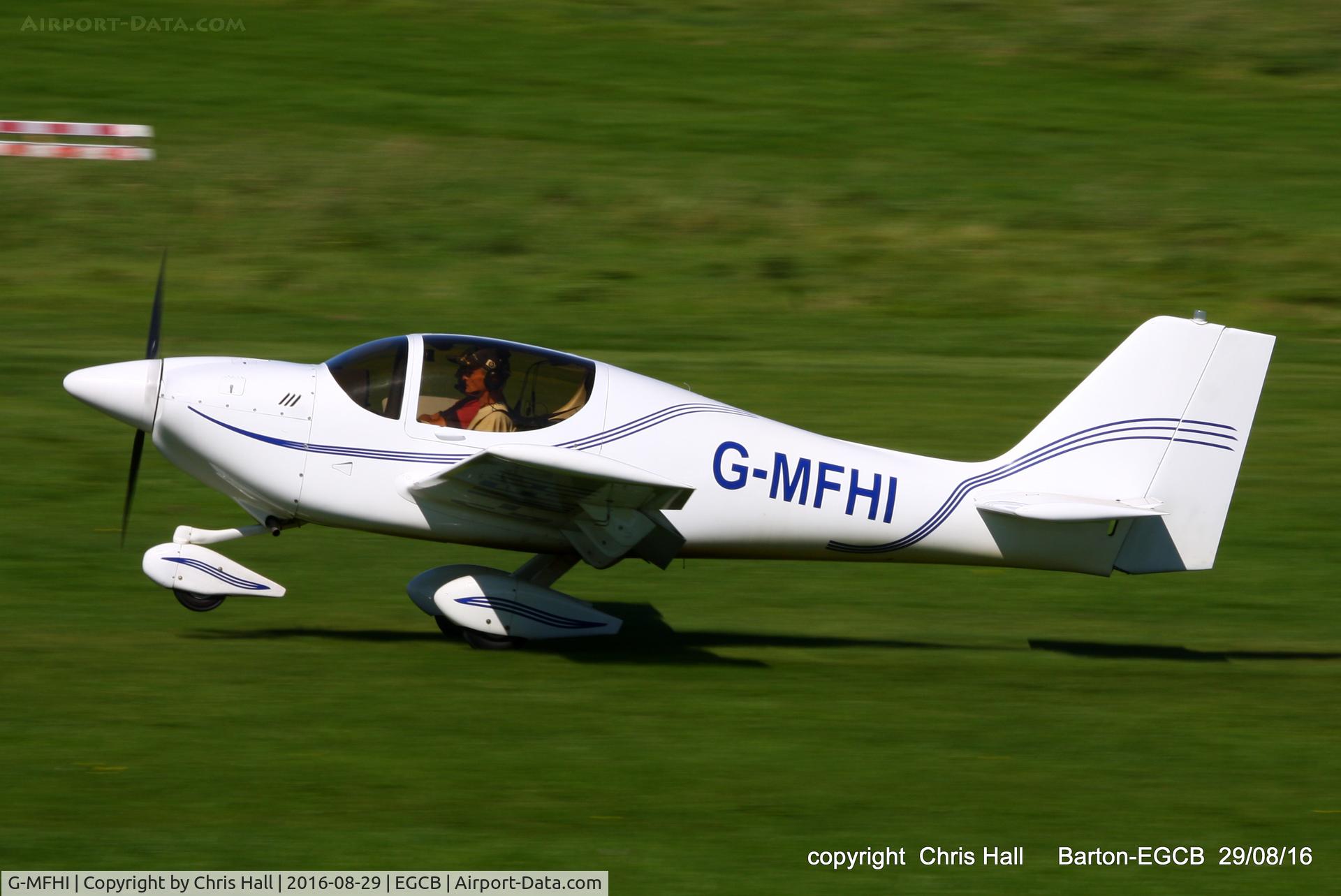 G-MFHI, 1998 Europa Tri-Gear C/N PFA 247-12841, at Barton