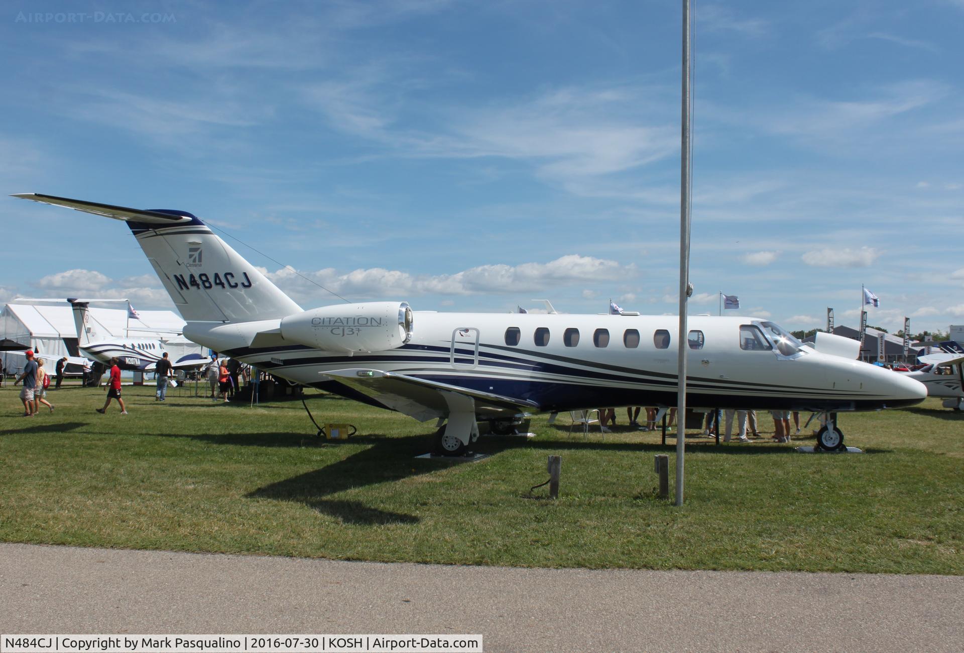 N484CJ, 2016 Cessna 525B CitationJet CJ3+ C/N 525B-0484, Cessna 525B