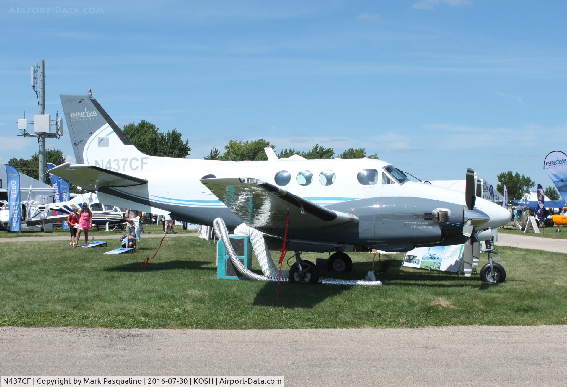 N437CF, 1965 Beech 65-A90 C/N LJ-140, Beech A90