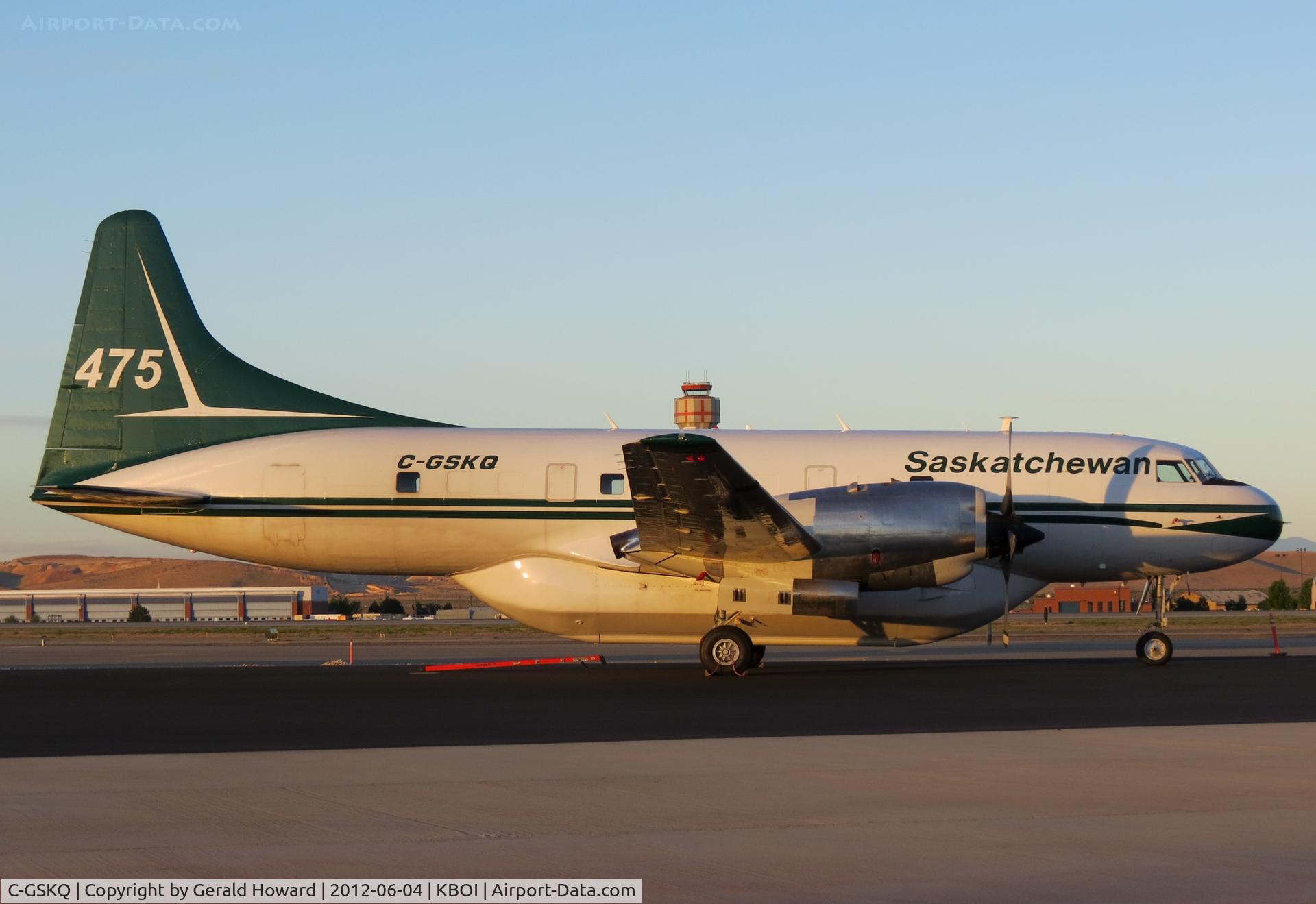 C-GSKQ, 1954 Convair 340 C/N 217, NIFC ramp.