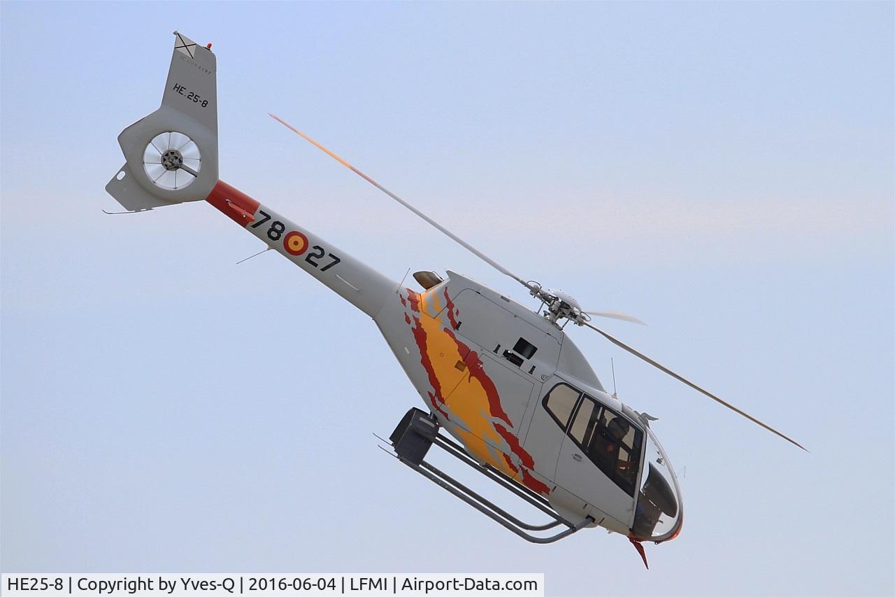 HE25-8, Eurocopter EC-120B Colibri C/N 1197, Spanish ASPA Team Eurocopter EC-120B Colibri, On display, Istres-Le Tubé Air Base 125 (LFMI-QIE) open day 2016