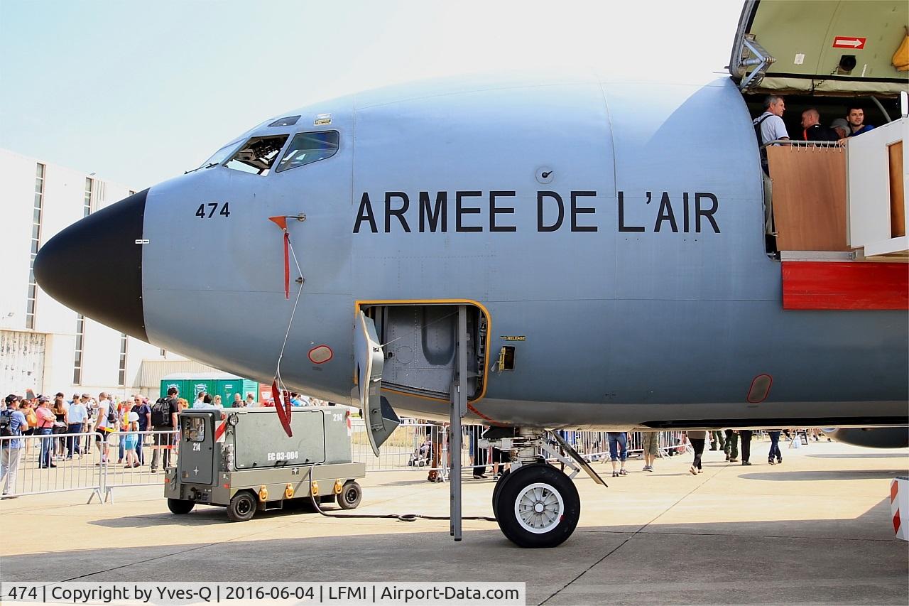 474, 1964 Boeing C-135FR Stratotanker C/N 18683, Boeing C-135FR Stratotanker, Static display, Istres-Le Tubé Air Base 125 (LFMI-QIE) open day 2016