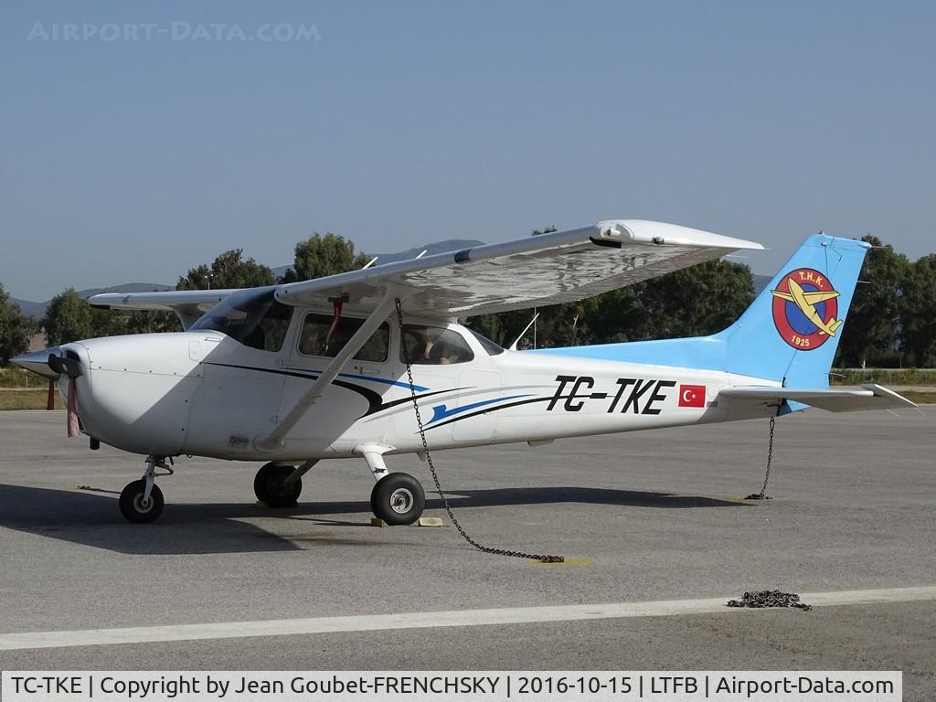 TC-TKE, 2013 Cessna 172S C/N 172S11271, Turkish Aeronautical Association, LTFB Celcuk airport