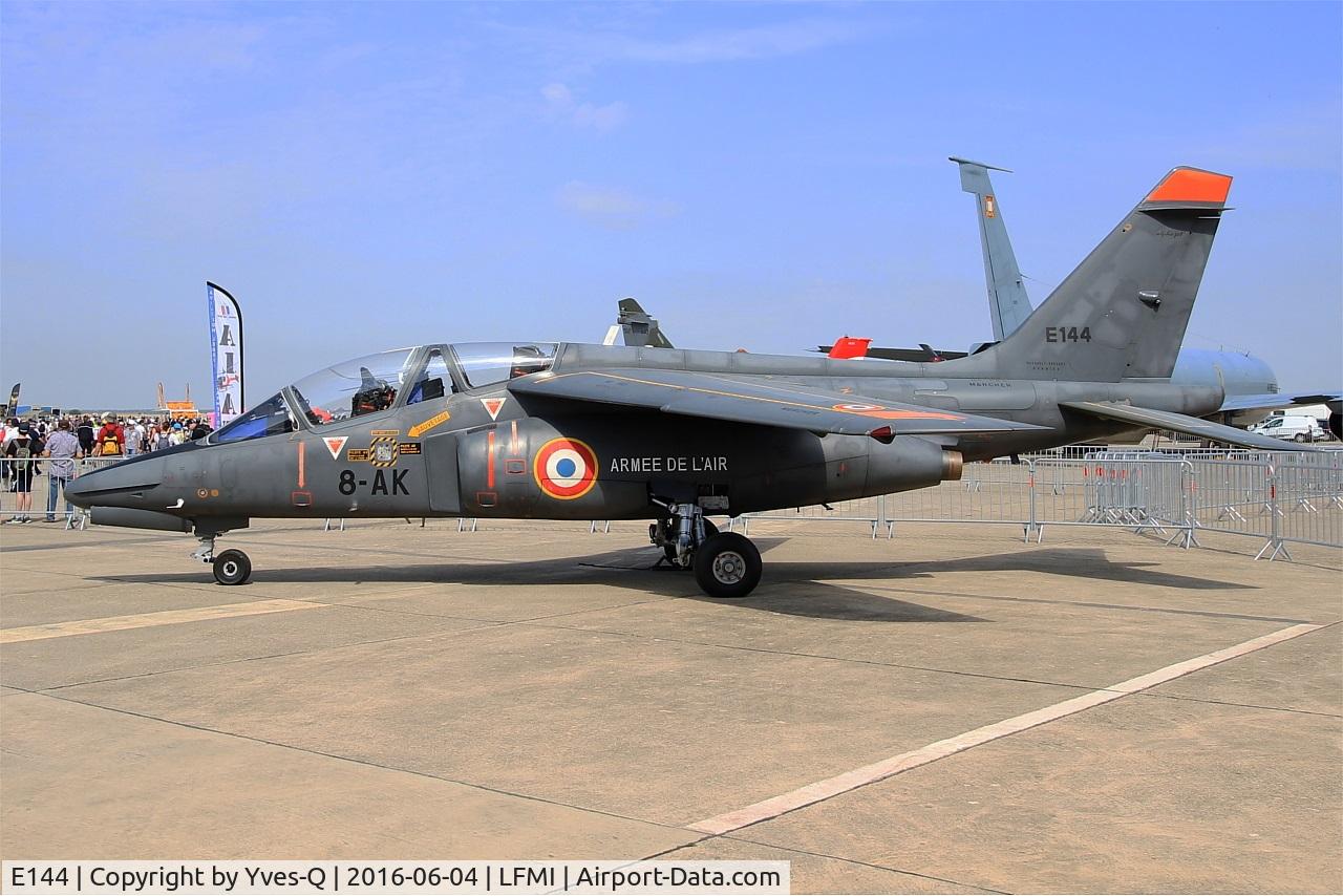 E144, Dassault-Dornier Alpha Jet E C/N E144, Dassault-Dornier Alpha Jet E, Static display, Istres-Le Tubé Air Base 125 (LFMI-QIE) open day 2016