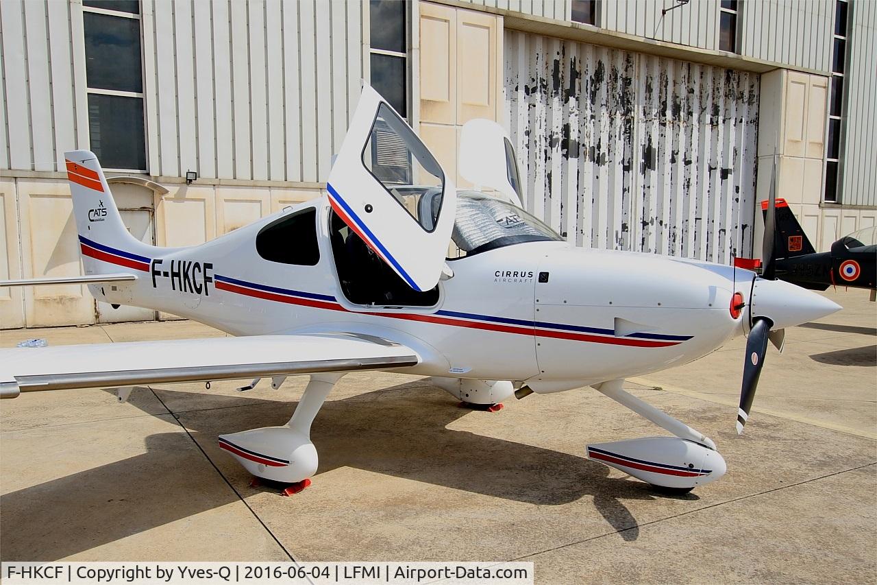 F-HKCF, 2012 Cirrus SR22 C/N 3874, Cirrus SR22, Static display, Istres-Le Tubé Air Base 125 (LFMI-QIE) open day 2016
