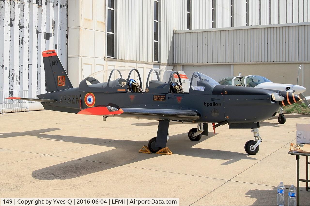 149, Socata TB-30 Epsilon C/N 149, Socata TB-30 Epsilon, Static display, Istres-Le Tubé Air Base 125 (LFMI-QIE) open day 2016