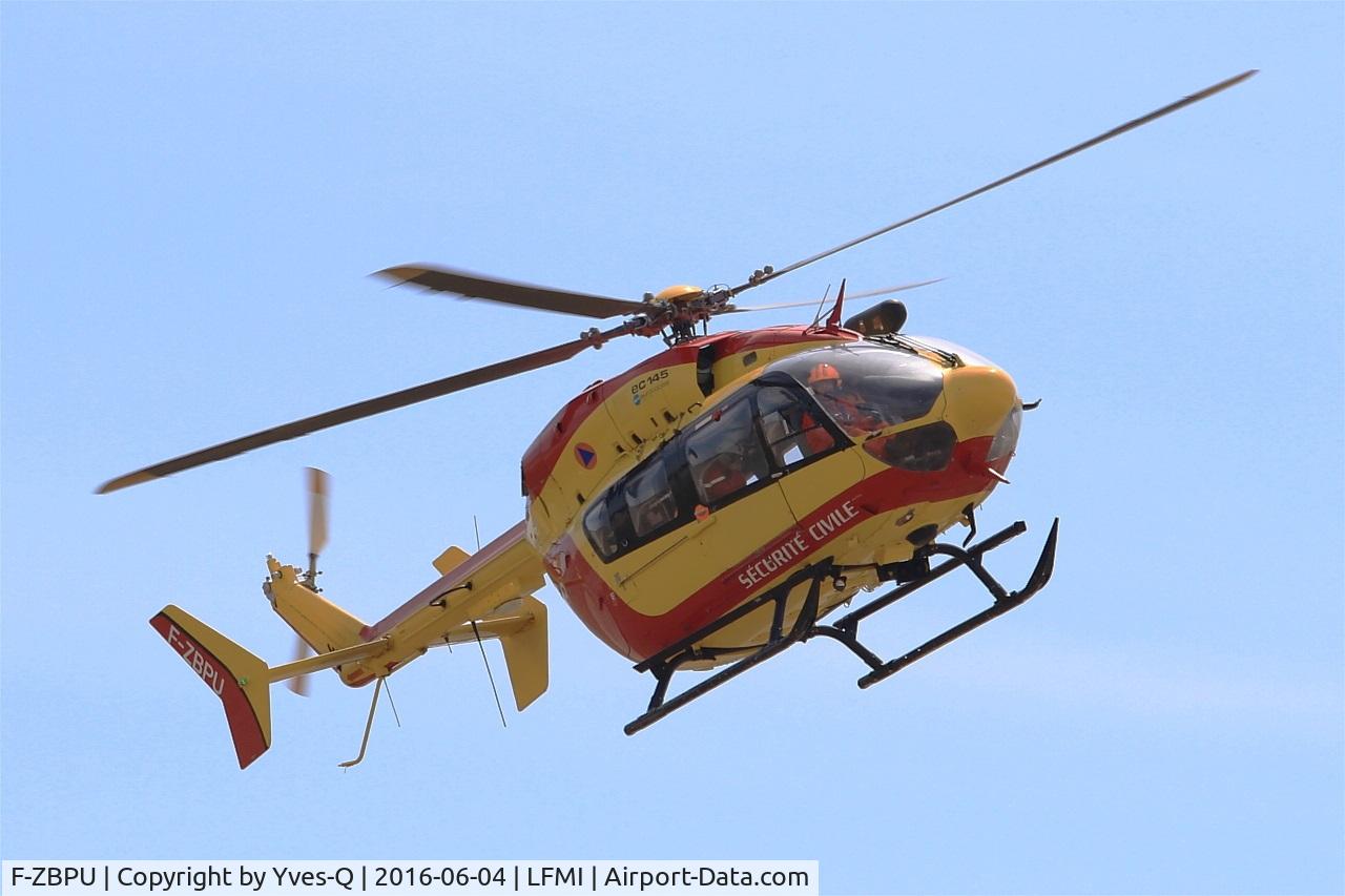 F-ZBPU, 2003 Eurocopter-Kawasaki EC-145 (BK-117C-2) C/N 9045, Eurocopter EC-145, On display, Istres-Le Tubé Air Base 125 (LFMI-QIE) open day 2016
