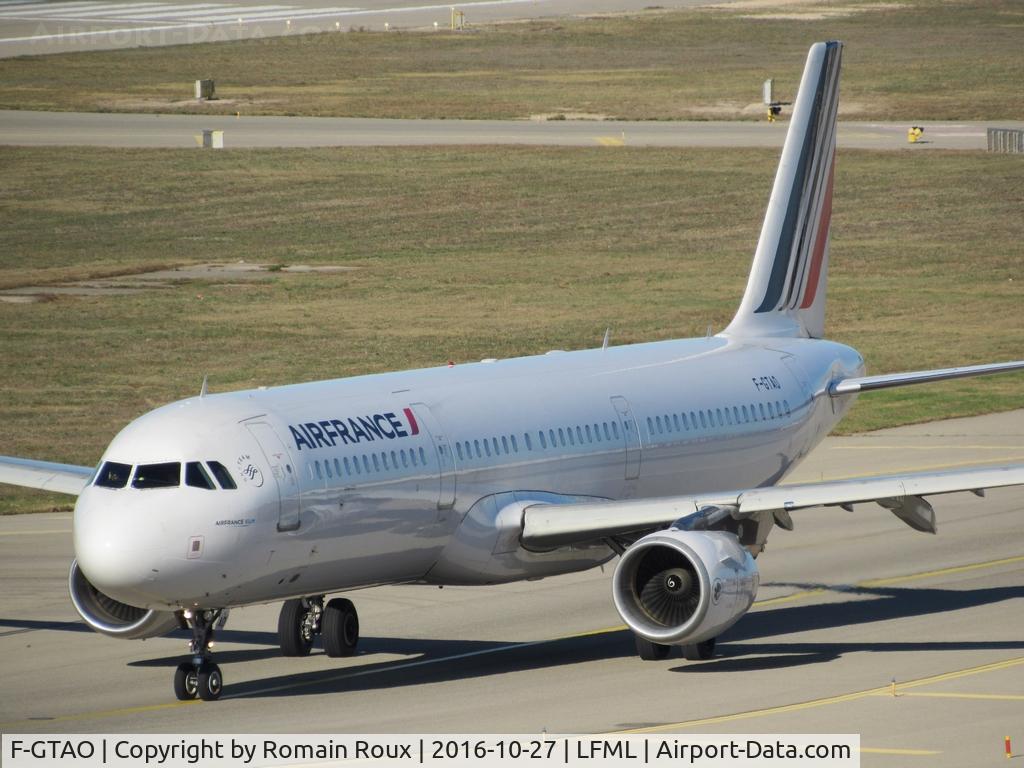 F-GTAO, 2007 Airbus A321-211 C/N 3098, Taxiing
