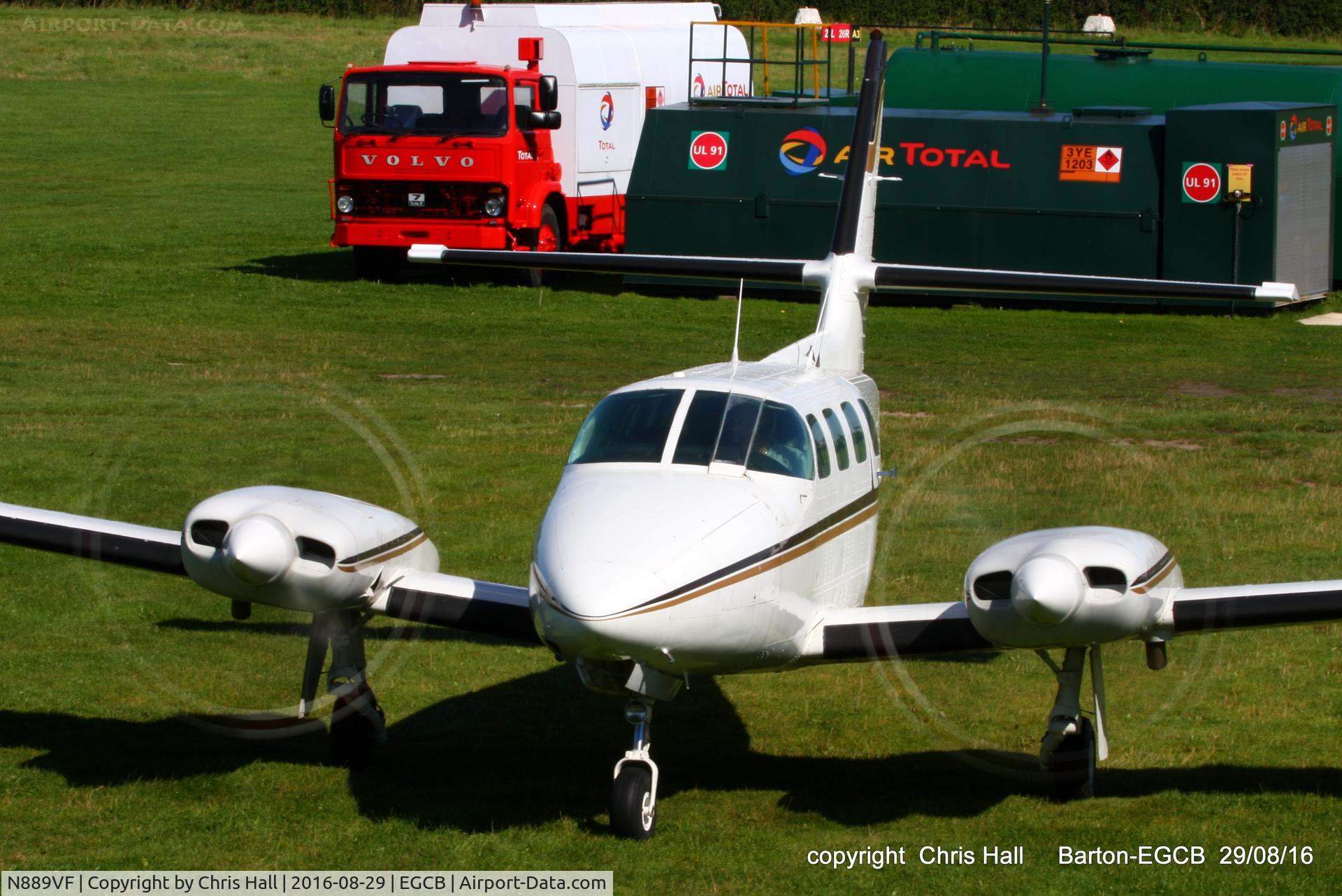 N889VF, 1982 Cessna T303 Crusader C/N T30300102, at Barton