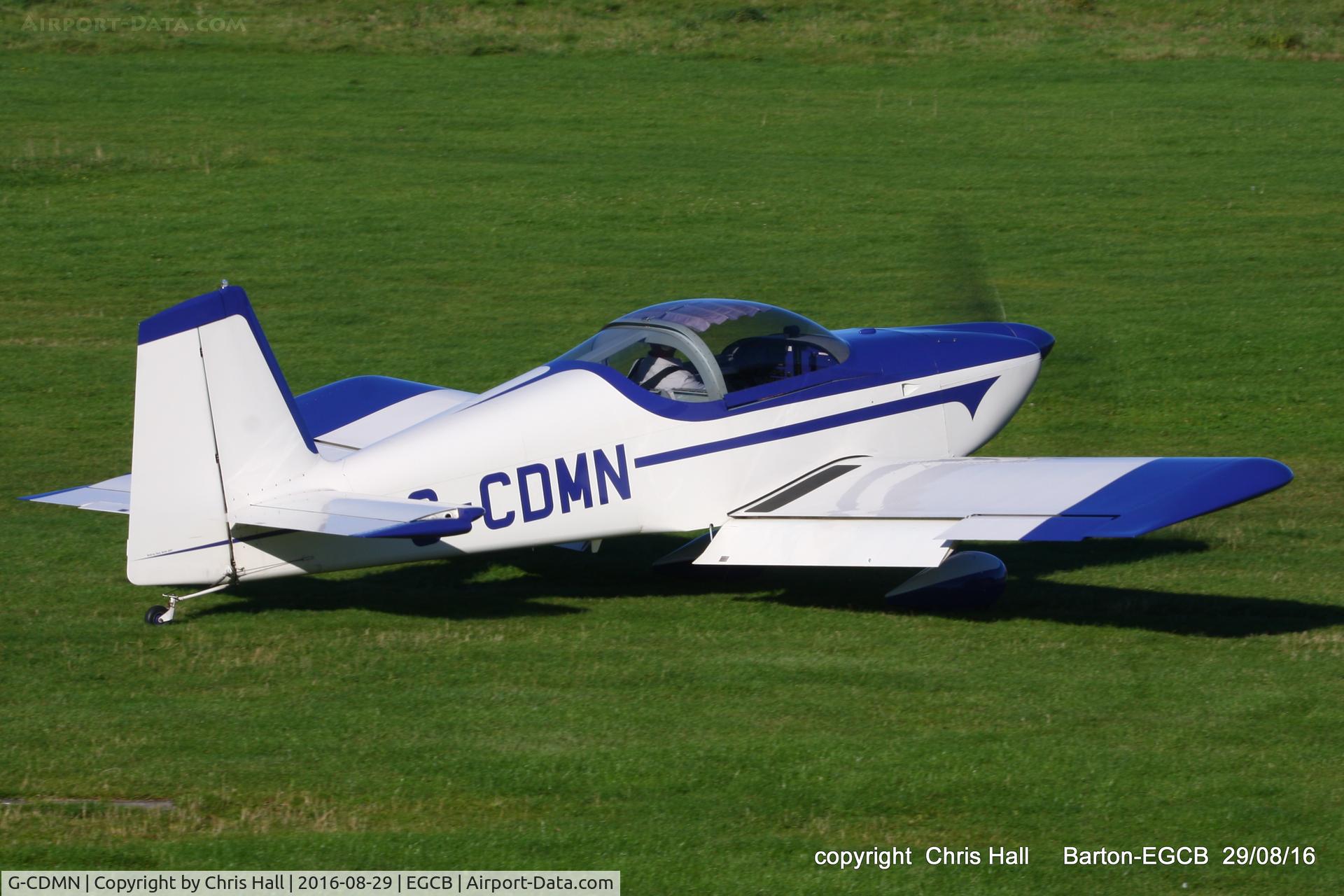 G-CDMN, 2007 Van's RV-9 C/N PFA 320-14108, at Barton