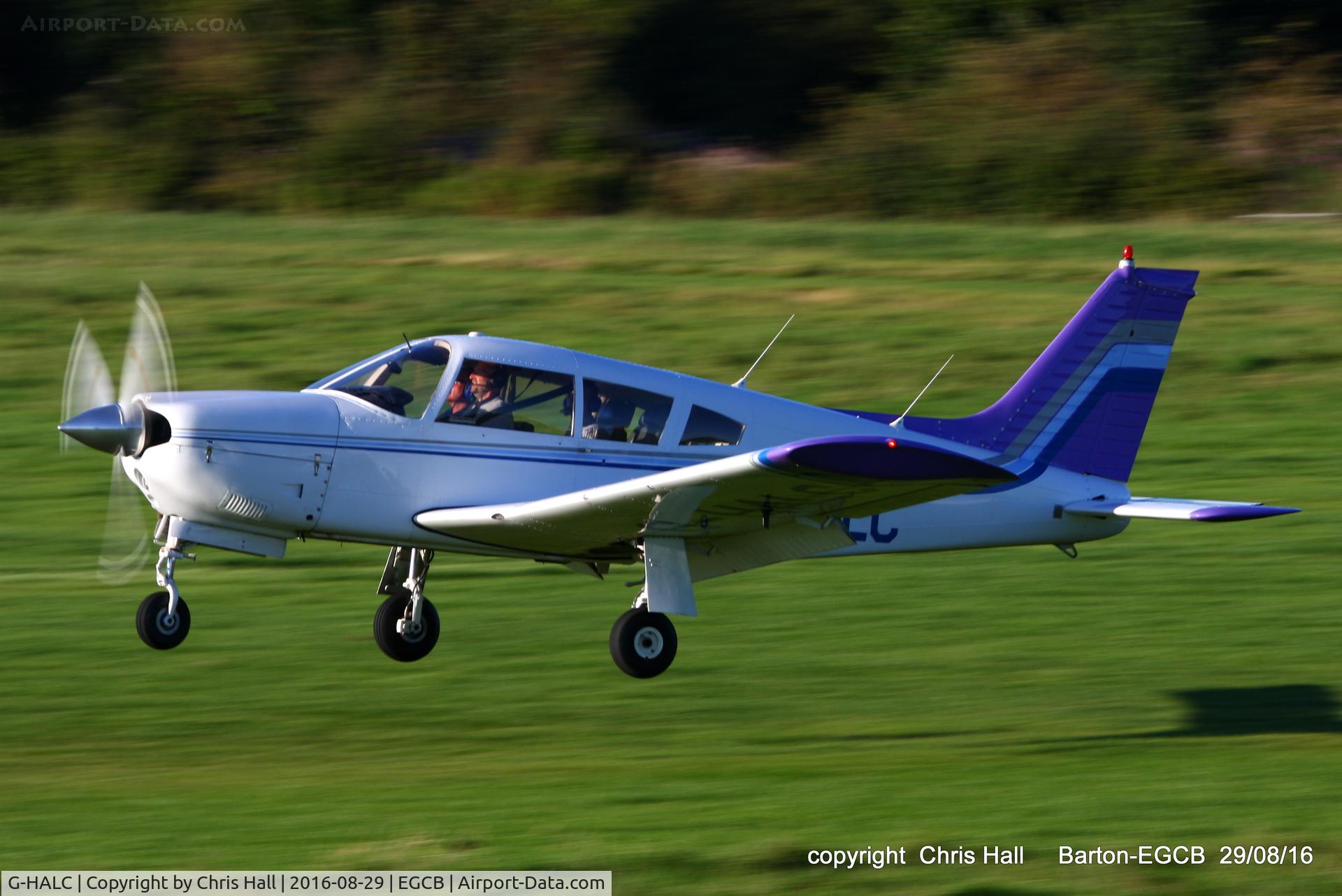 G-HALC, 1973 Piper PA-28R-200 Cherokee Arrow C/N 28R-7335042, at Barton