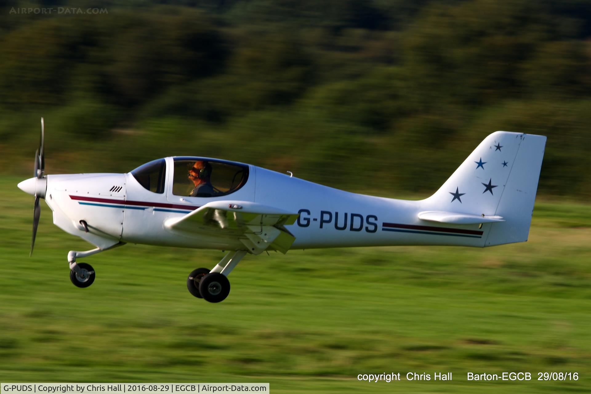 G-PUDS, 1999 Europa Tri-Gear C/N PFA 247-12999, at Barton