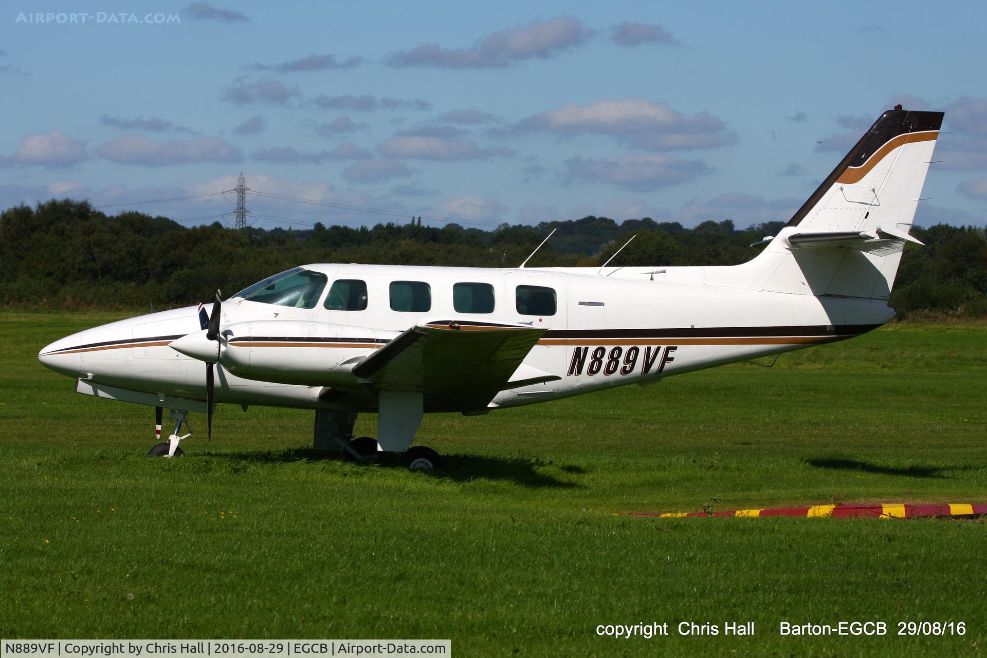 N889VF, 1982 Cessna T303 Crusader C/N T30300102, at Barton