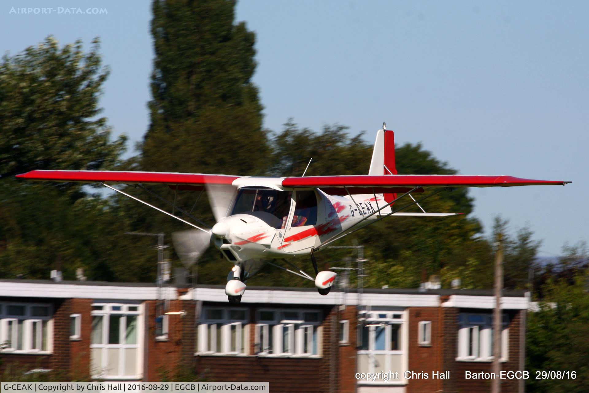 G-CEAK, 2006 Comco Ikarus C42 FB80 C/N 0606-6826, at Barton