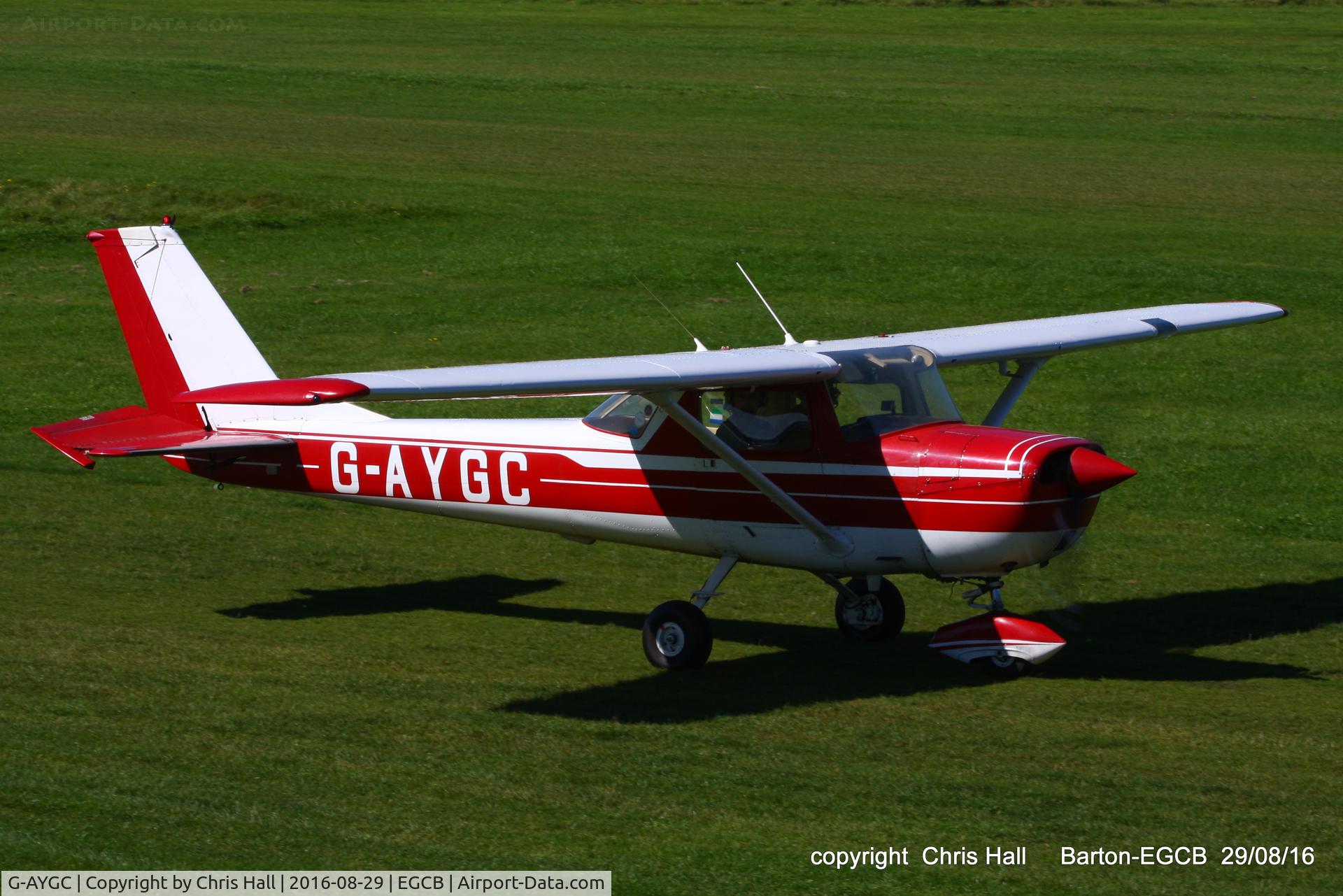 G-AYGC, 1970 Reims F150K C/N 0556, at Barton