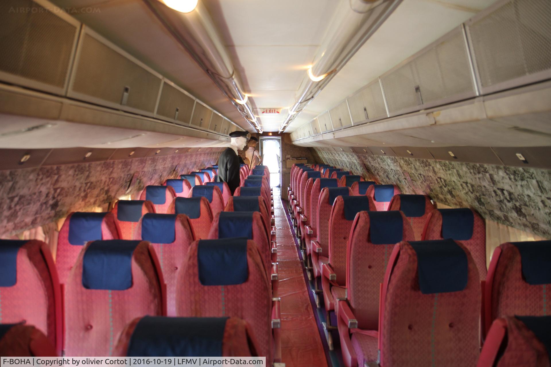 F-BOHA, 1968 Sud Aviation SE-210 Caravelle III C/N 242, inside view