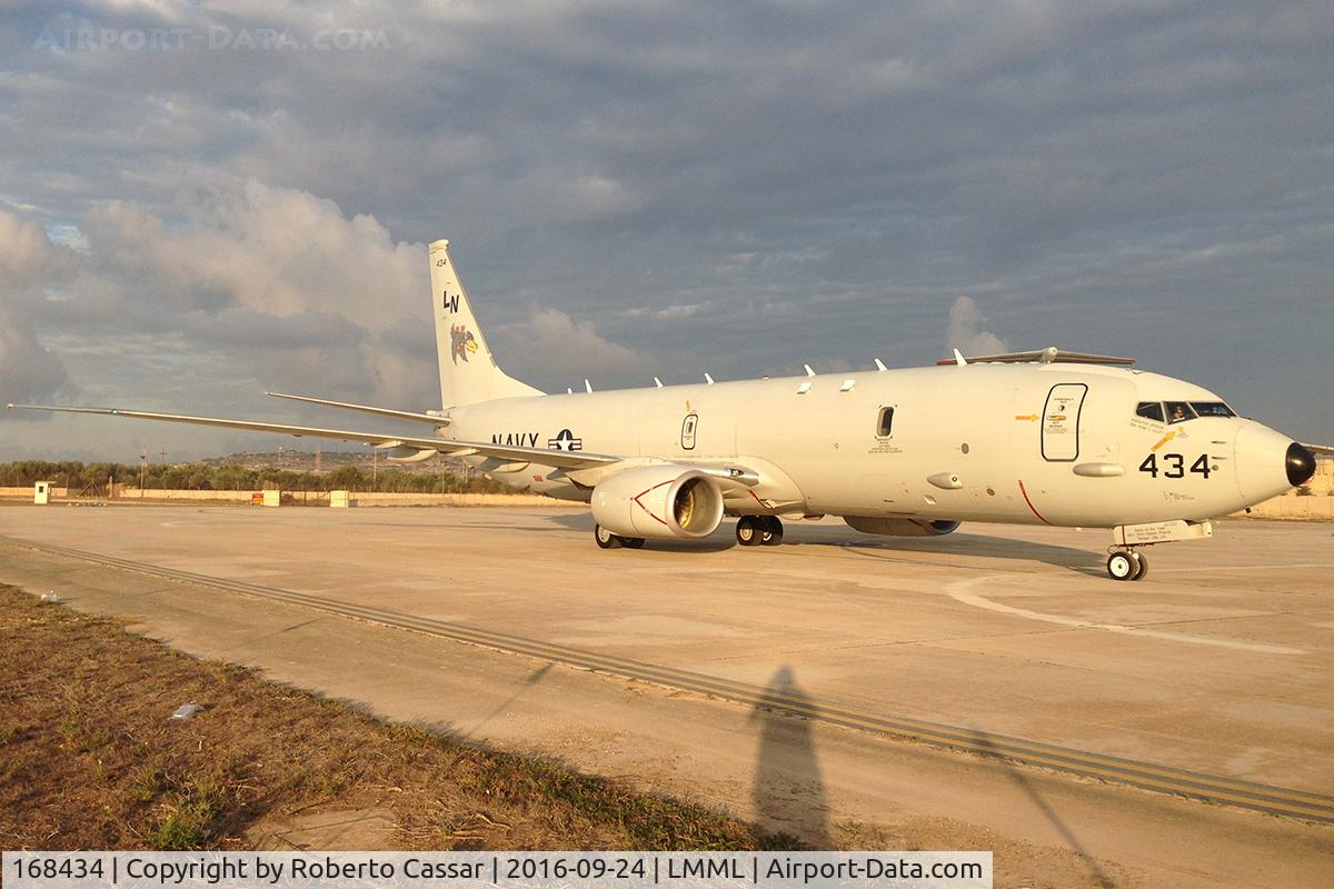 168434, 2012 Boeing P-8A Poseidon C/N 40814, MIA 16