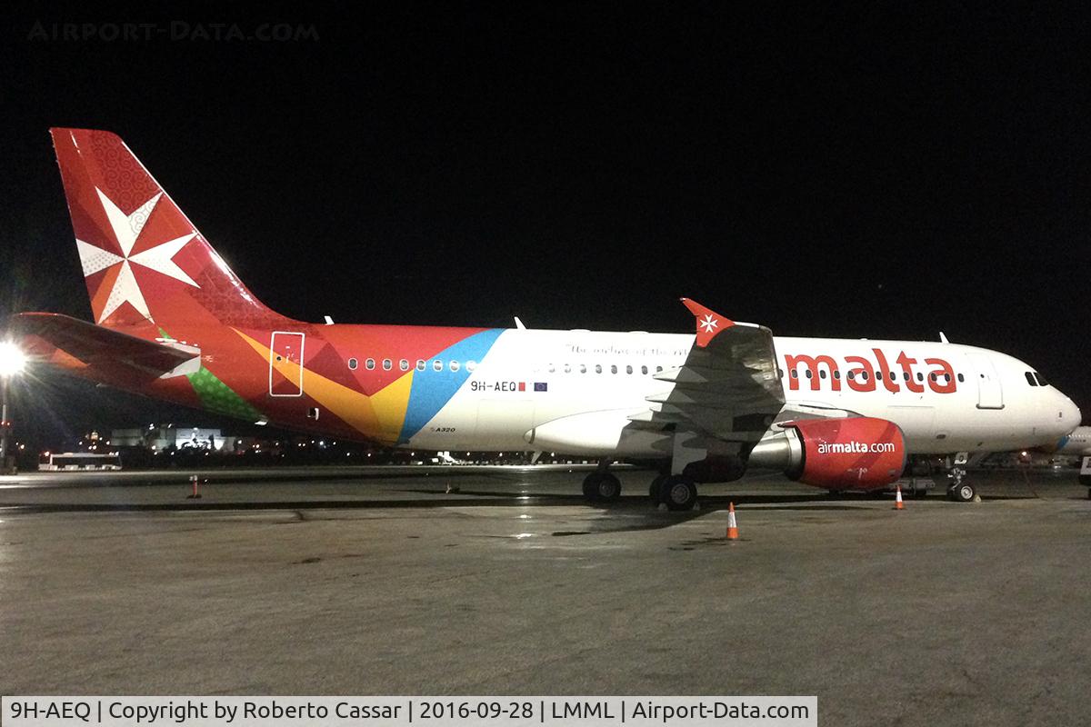 9H-AEQ, 2007 Airbus A320-214 C/N 3068, Apron 9