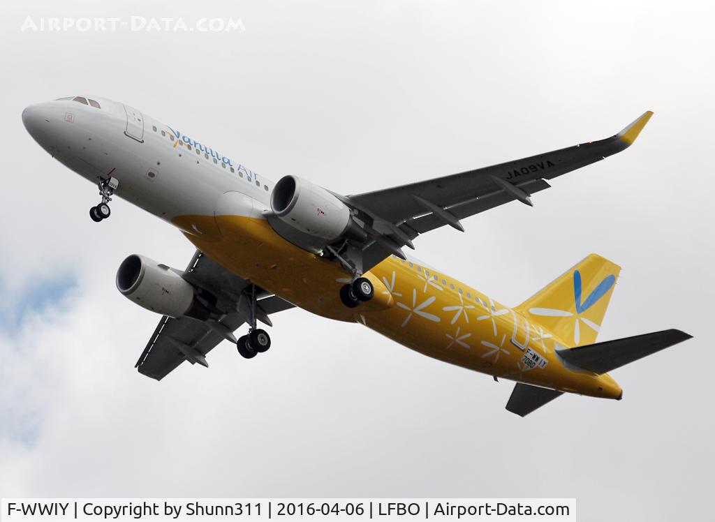 F-WWIY, 2016 Airbus A320-214 C/N 7080, C/n 7080 - To be JA09VA