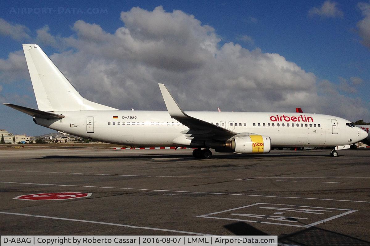 D-ABAG, 2001 Boeing 737-86J C/N 30879, Apron 9