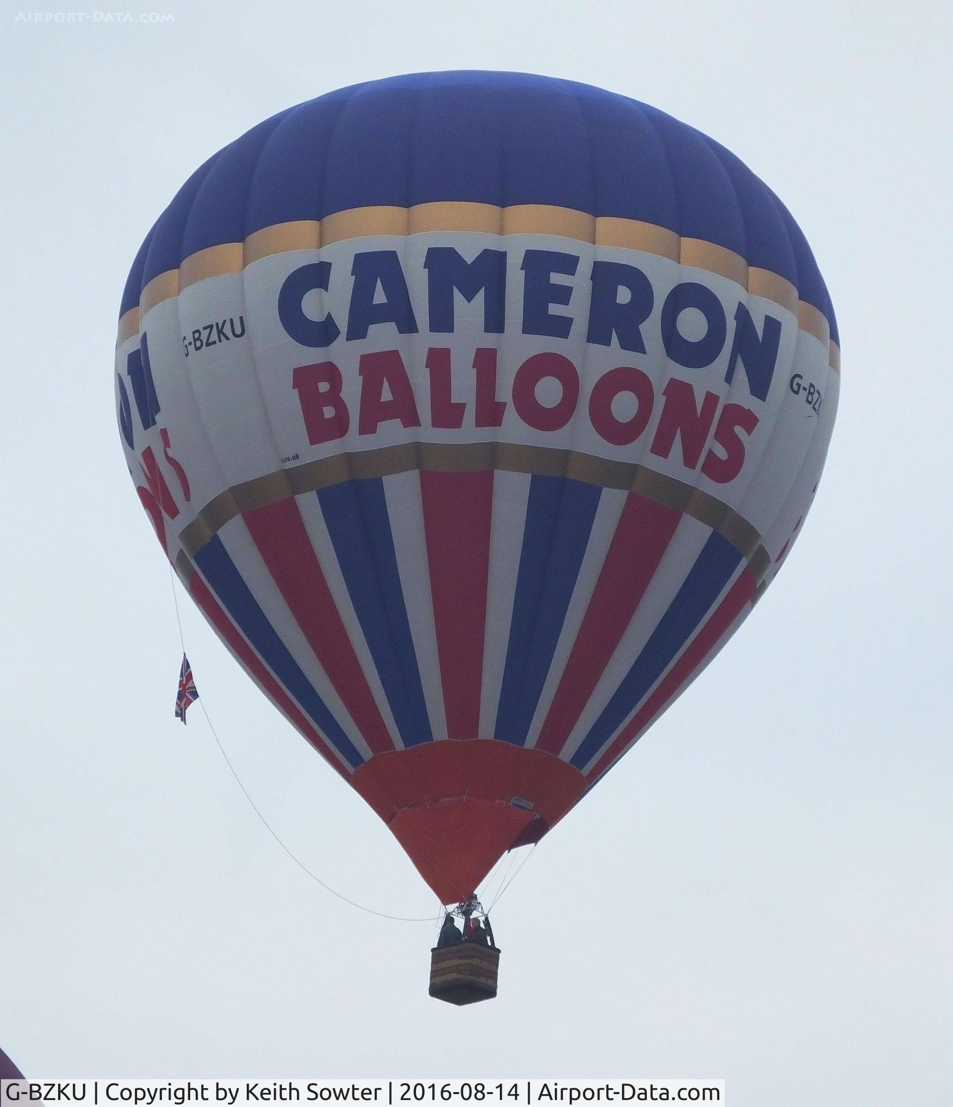 G-BZKU, 2000 Cameron Balloons Z-105 C/N 4931, Bristol Balloon Fiesta