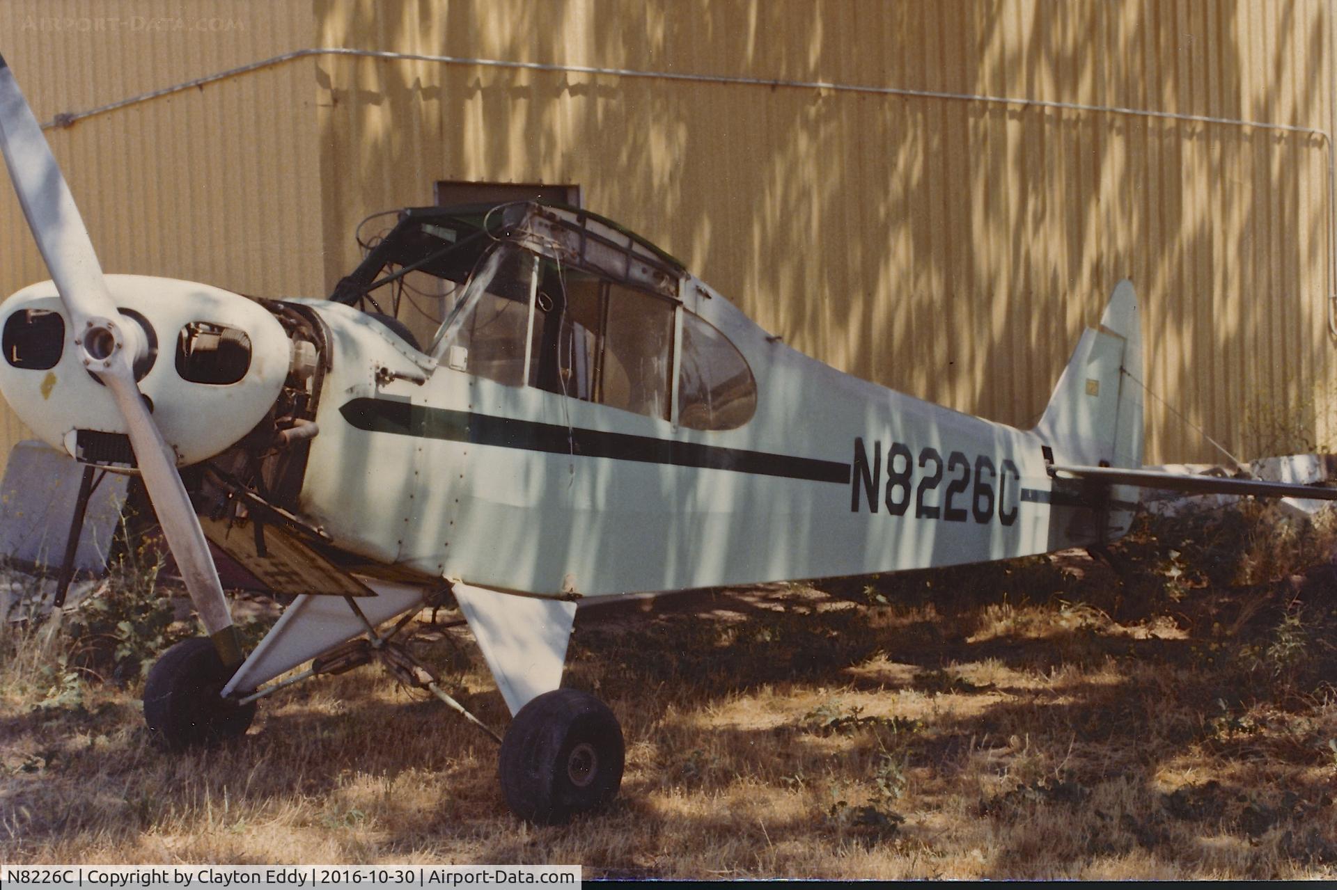 N8226C, 1954 Piper PA-18-135 Super Cub C/N 18-3669, Not sure where this is, maybe California somewhere?