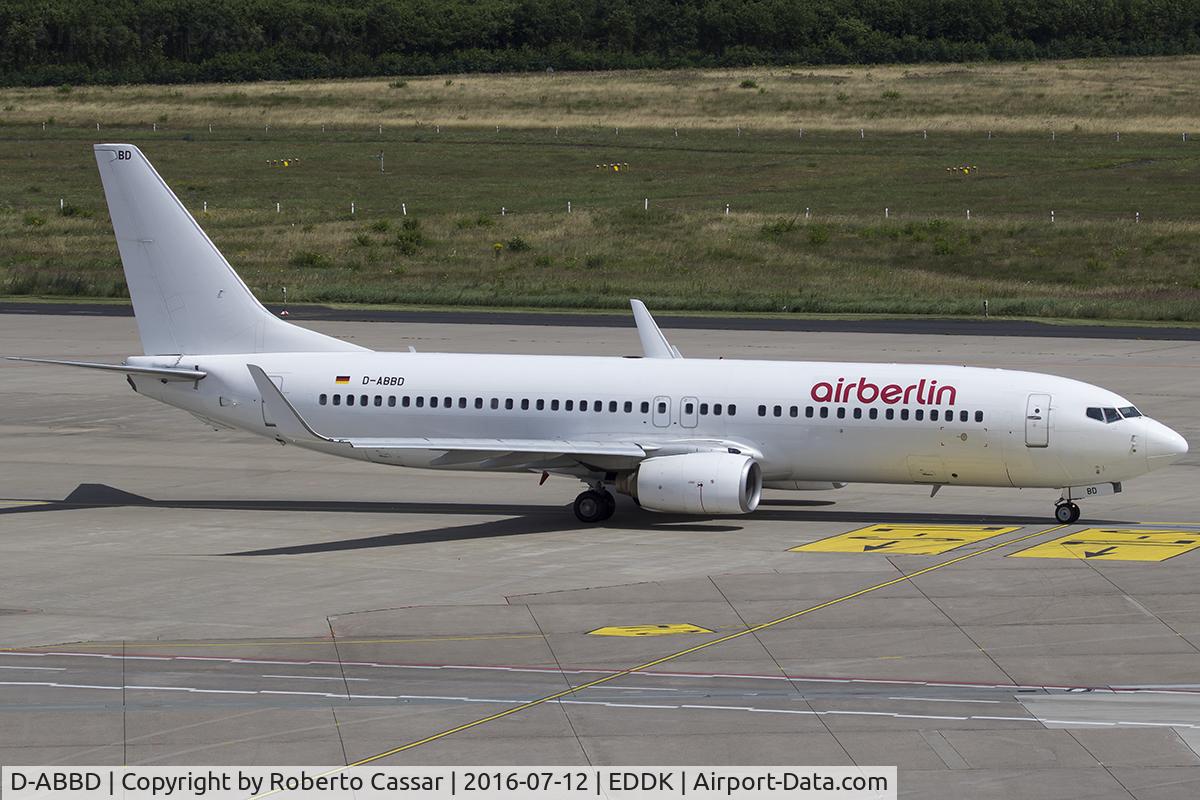 D-ABBD, 2001 Boeing 737-86J C/N 30880, KOLN Bonn