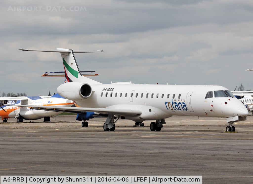 A6-RRB, 2001 Embraer EMB-145MP (ERJ-145MP) C/N 145419, Now parked @ LFBF for storage...