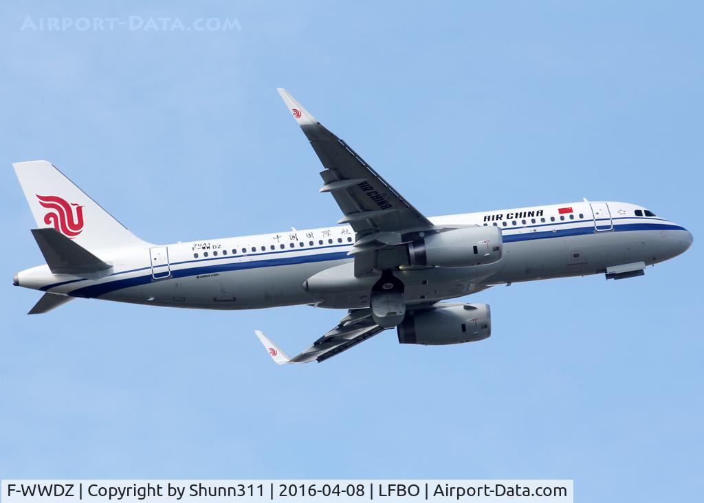 F-WWDZ, 2016 Airbus A320-232 C/N 7041, C/n 7041 - To be B-8490