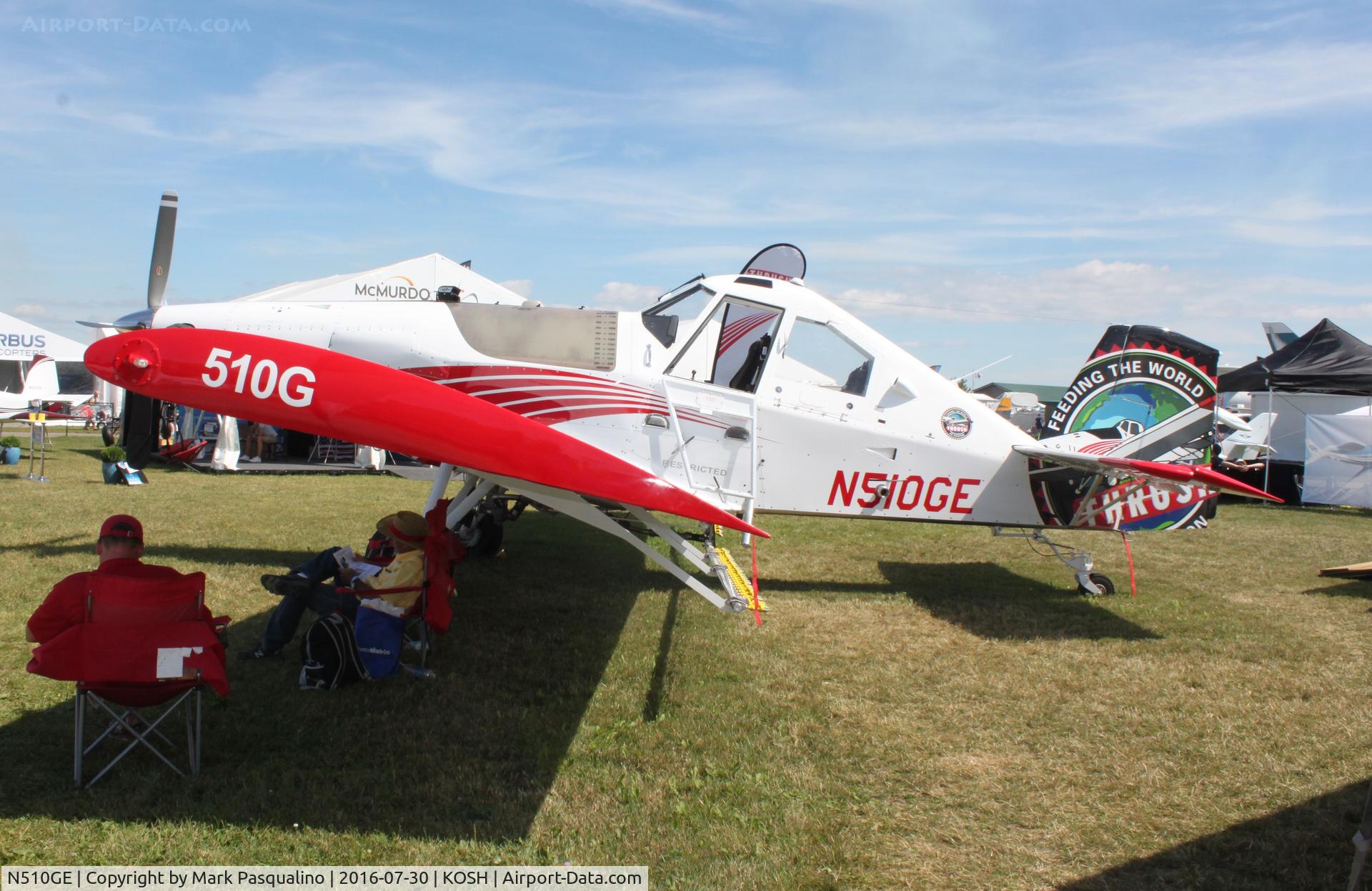 N510GE, 2016 Thrush Aircraft Inc S2R-H80 C/N H80-185DC, Thrush S2R-H80