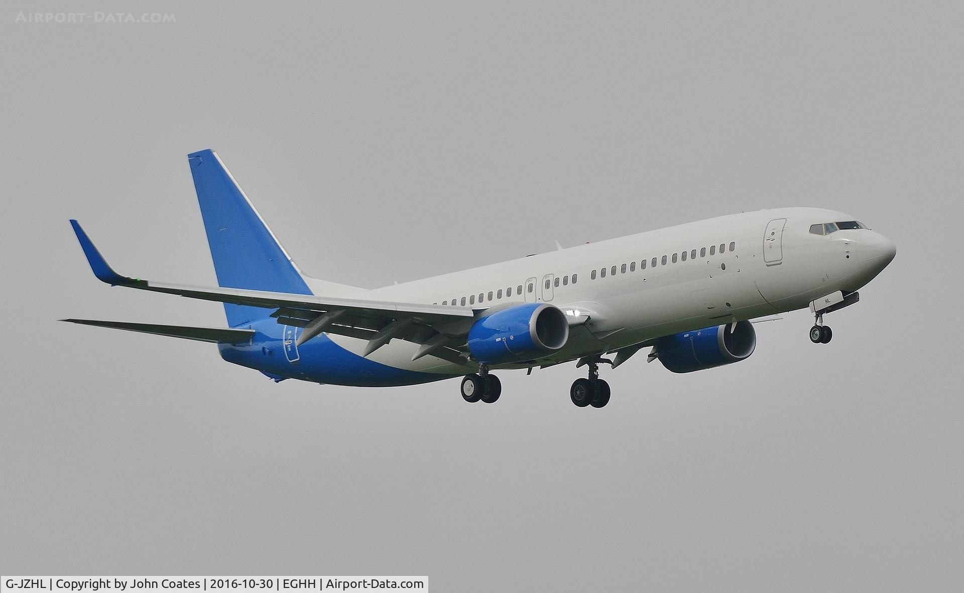 G-JZHL, 2016 Boeing 737-8MG C/N 63568, Arriving from Manchester