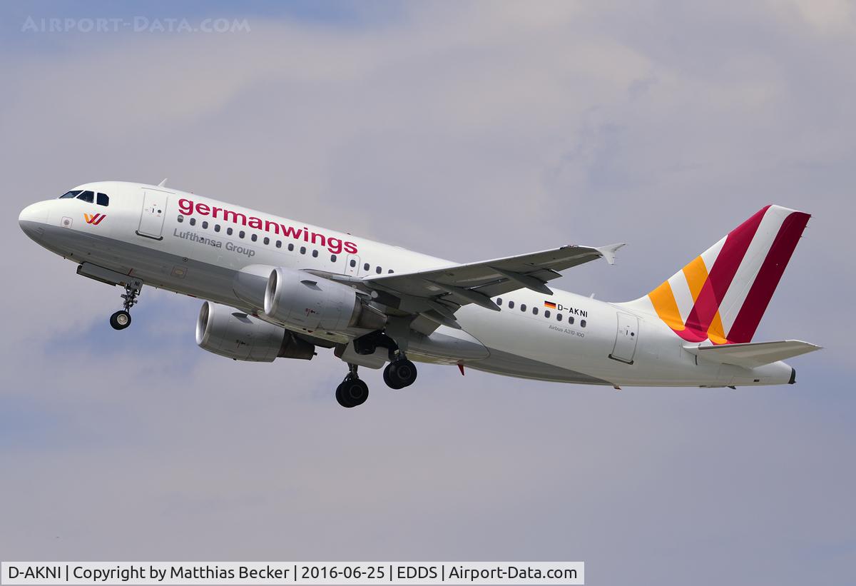 D-AKNI, 1999 Airbus A319-112 C/N 1016, D-AKNI