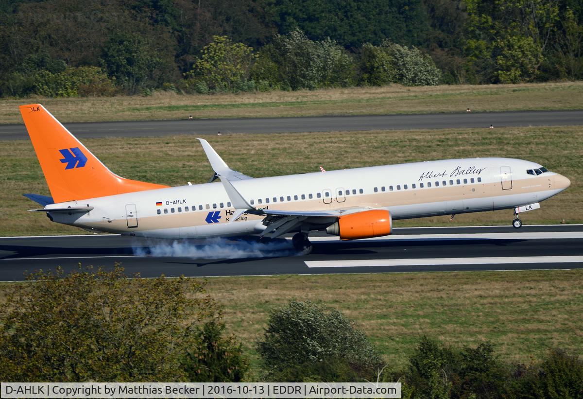 D-AHLK, 2008 Boeing 737-8K5 C/N 35143, D-AHLK