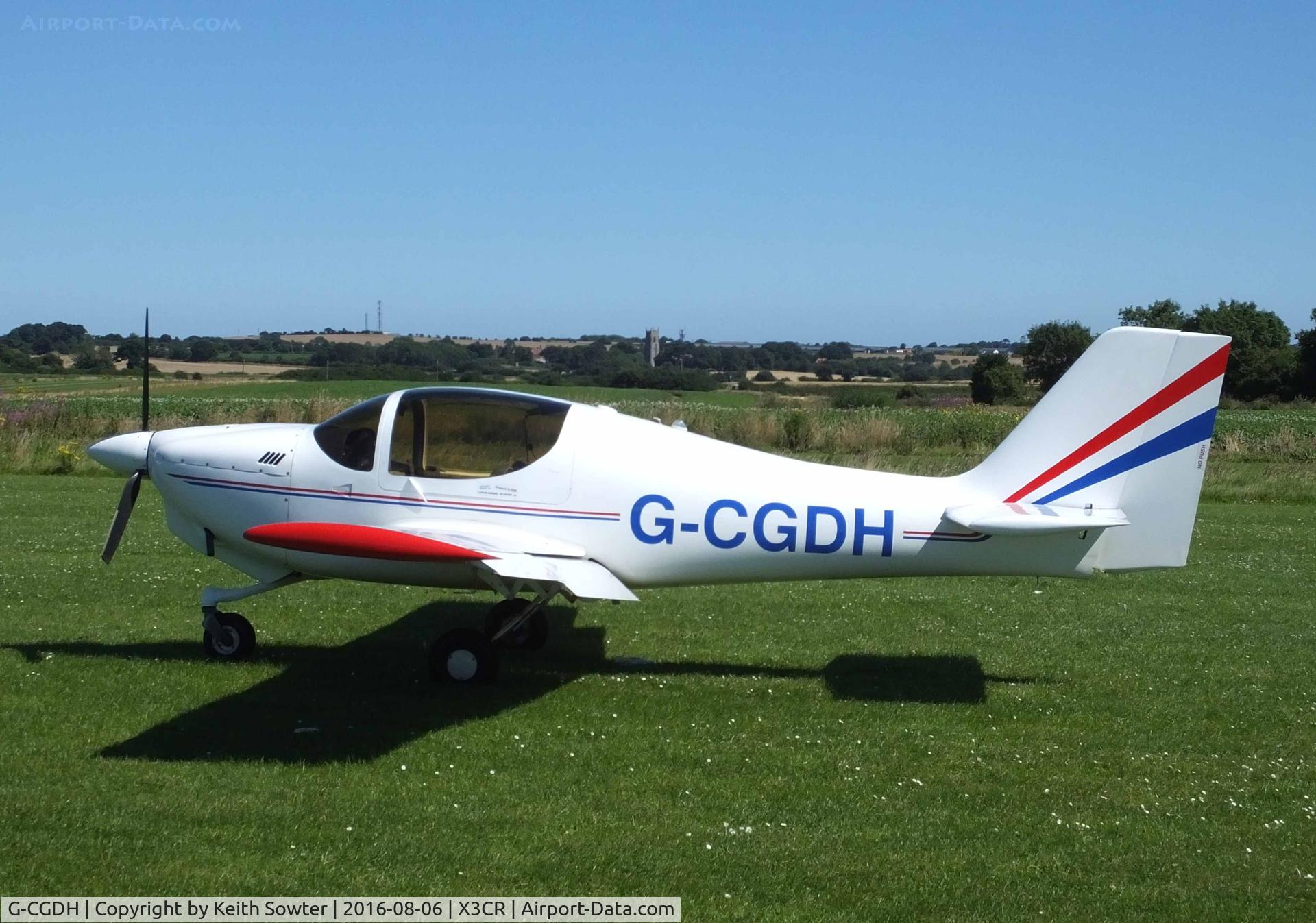 G-CGDH, 2004 Europa XS Tri-Gear C/N PFA 247-13746, visiting aircraft