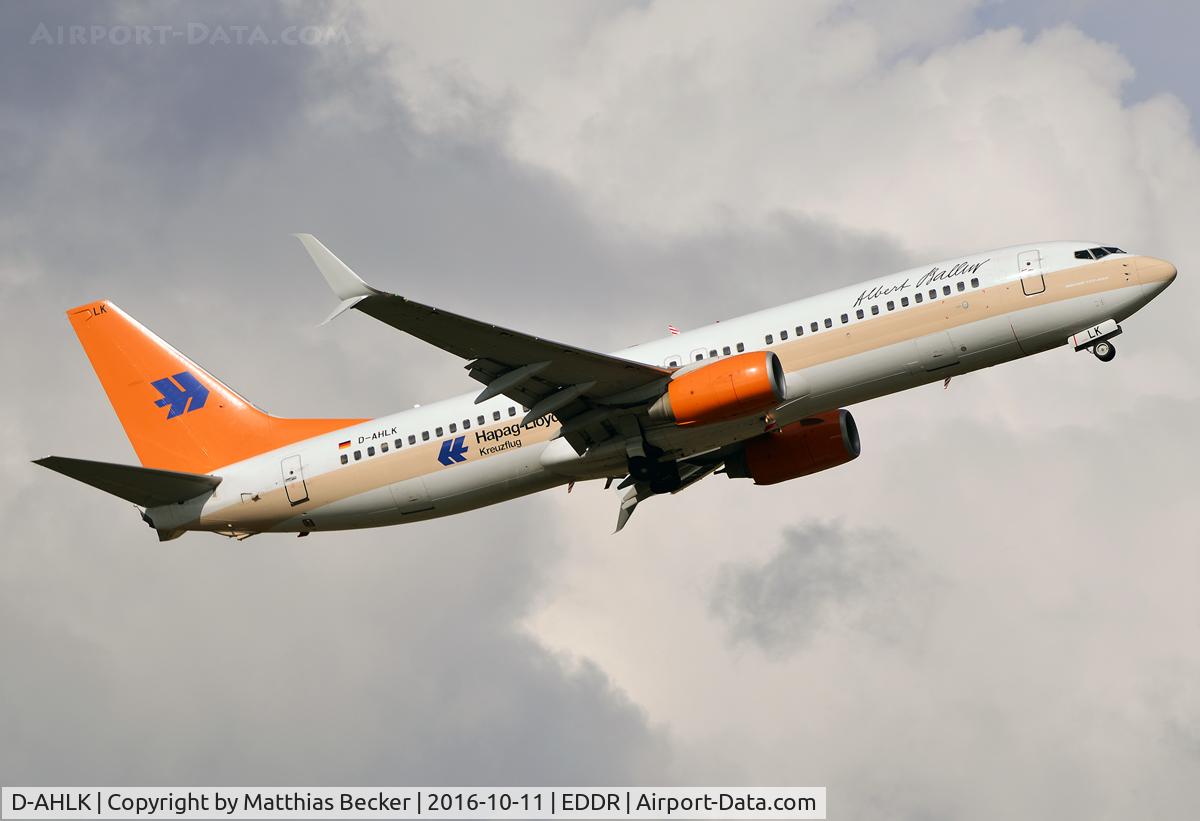 D-AHLK, 2008 Boeing 737-8K5 C/N 35143, D-AHLK