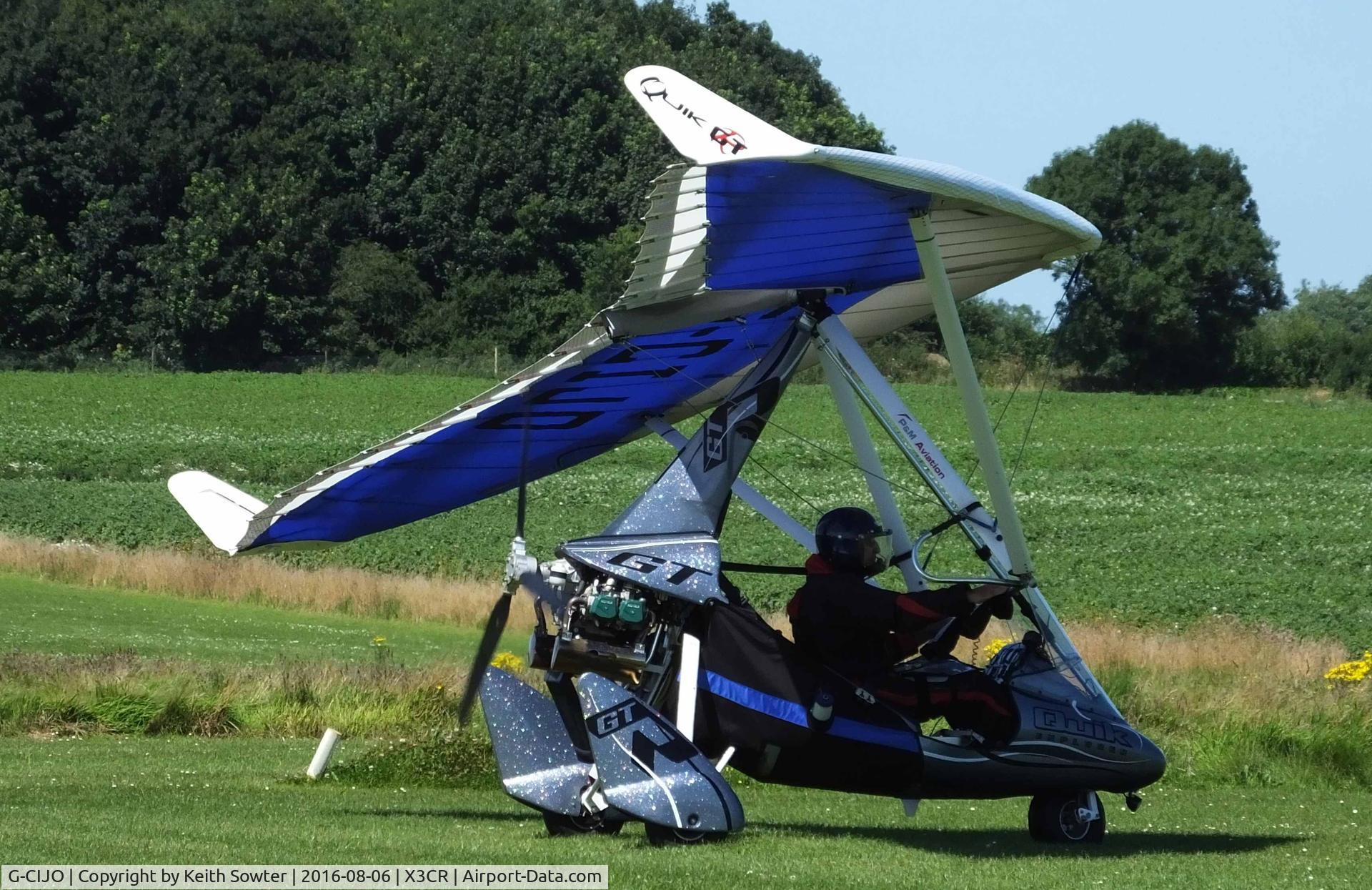 G-CIJO, 2014 P&M Aviation Quik GTR C/N 8702, visiting aircraft