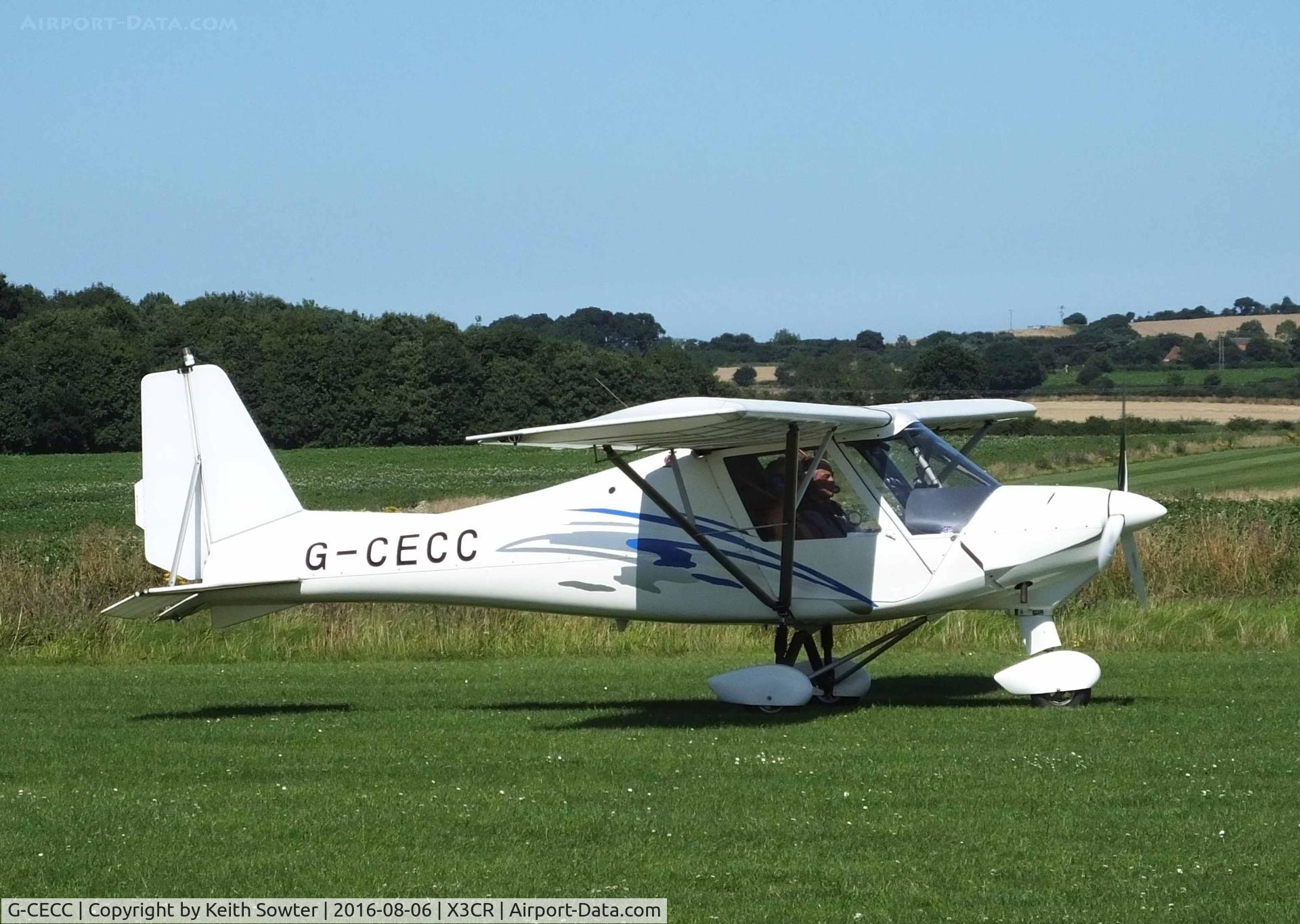 G-CECC, 2006 Comco Ikarus C42 FB80 C/N 0607-6832, visiting aircraft