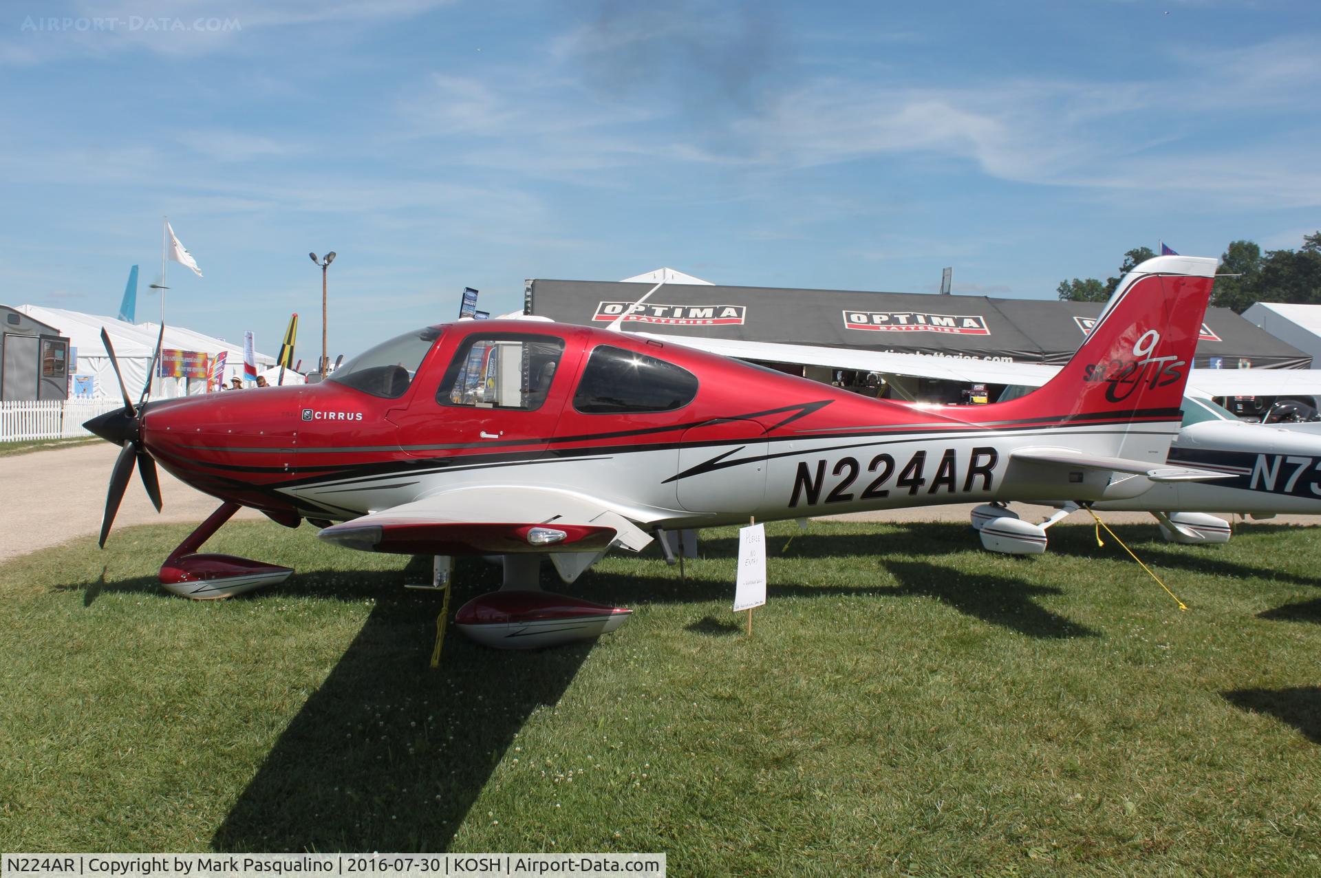 N224AR, 2001 Cirrus SR22 GTS C/N 0137, Cirrus SR22