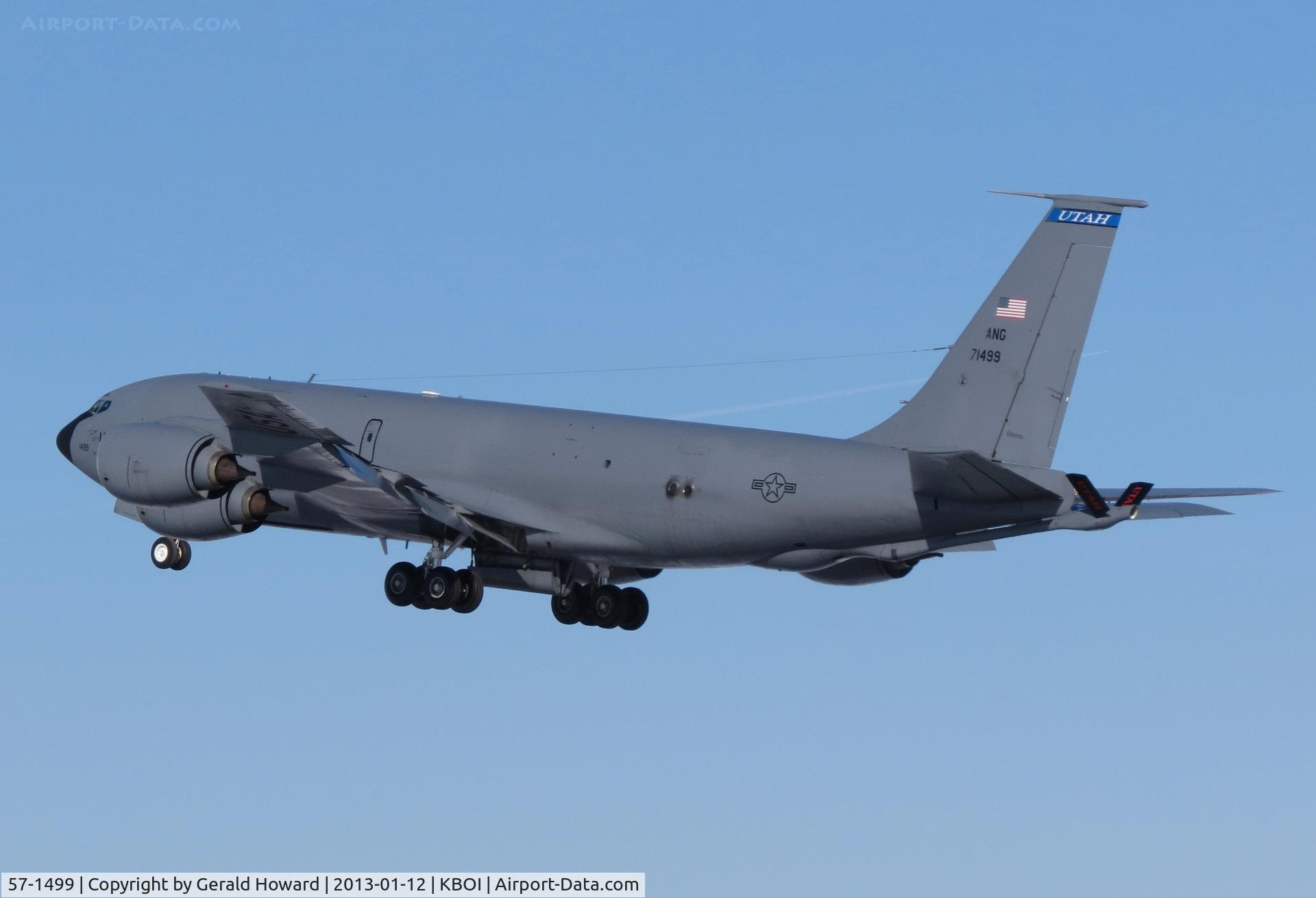 57-1499, 1957 Boeing KC-135R Stratotanker C/N 17570, 151st ARW, Utah ANG.
