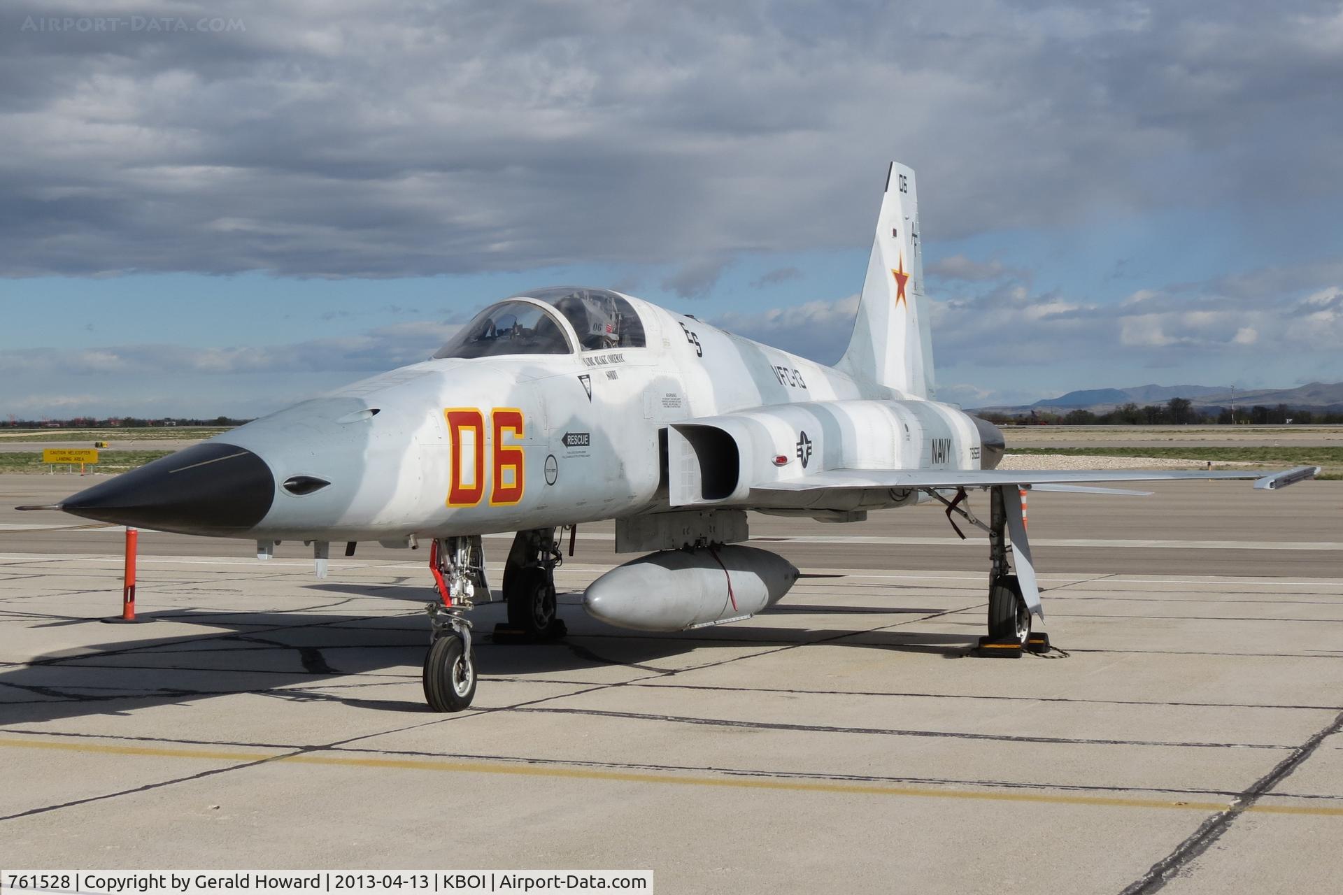 761528, Northrop F-5N Tiger II C/N L.1003, VFC-13  “Saints”, NAS Fallon, NV